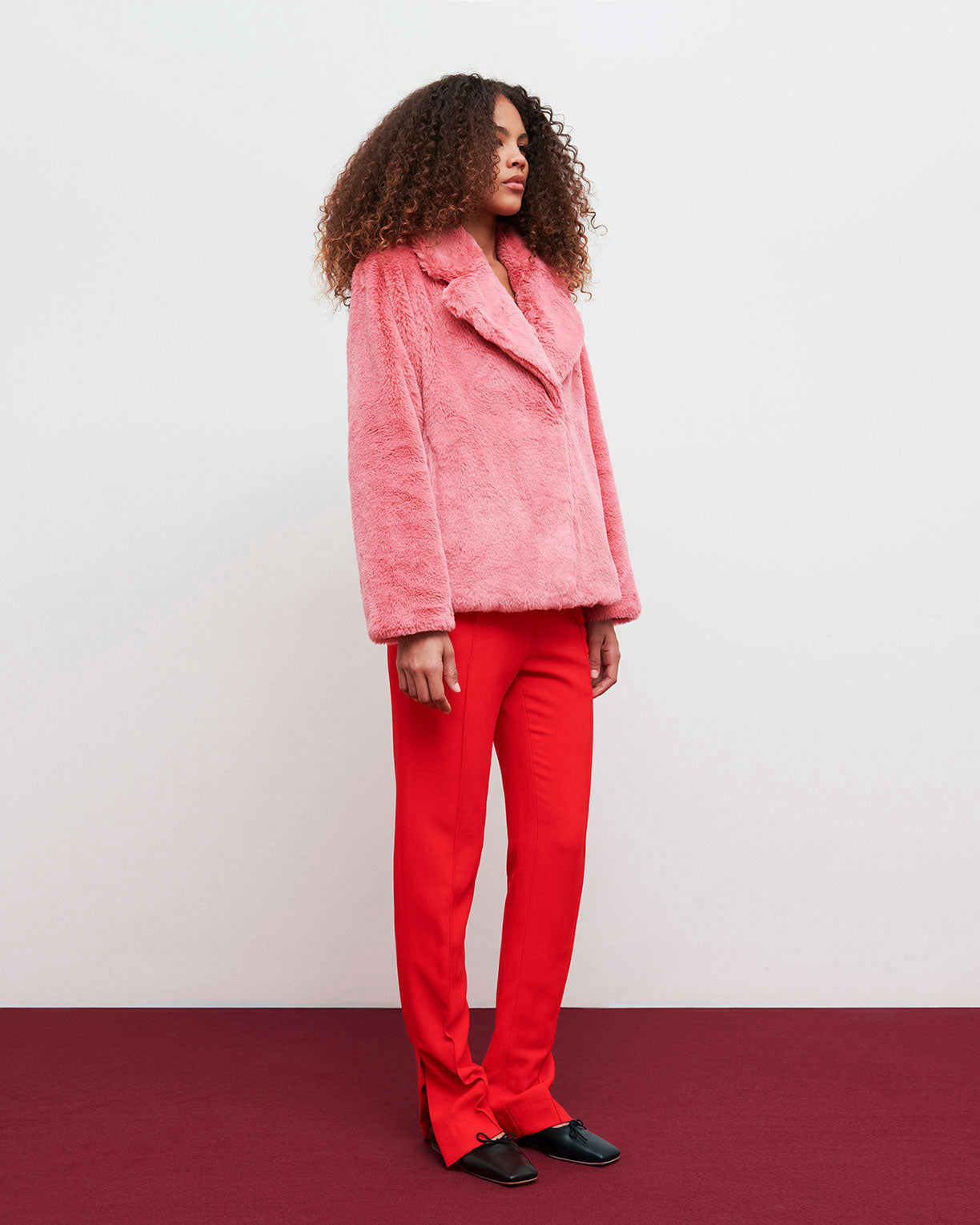 Milly Plant-Based Fur Jacket