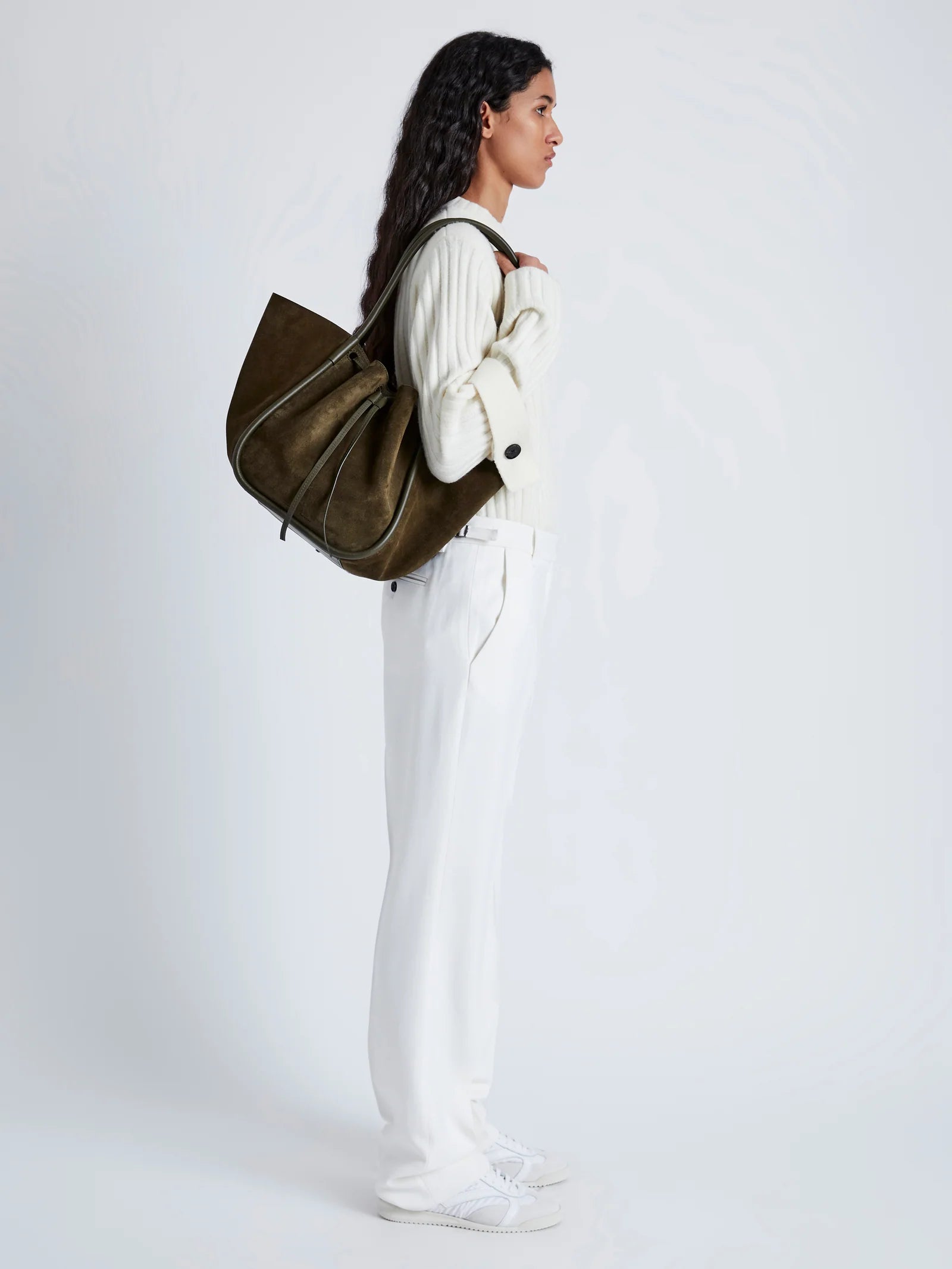 Large Ruched Tote