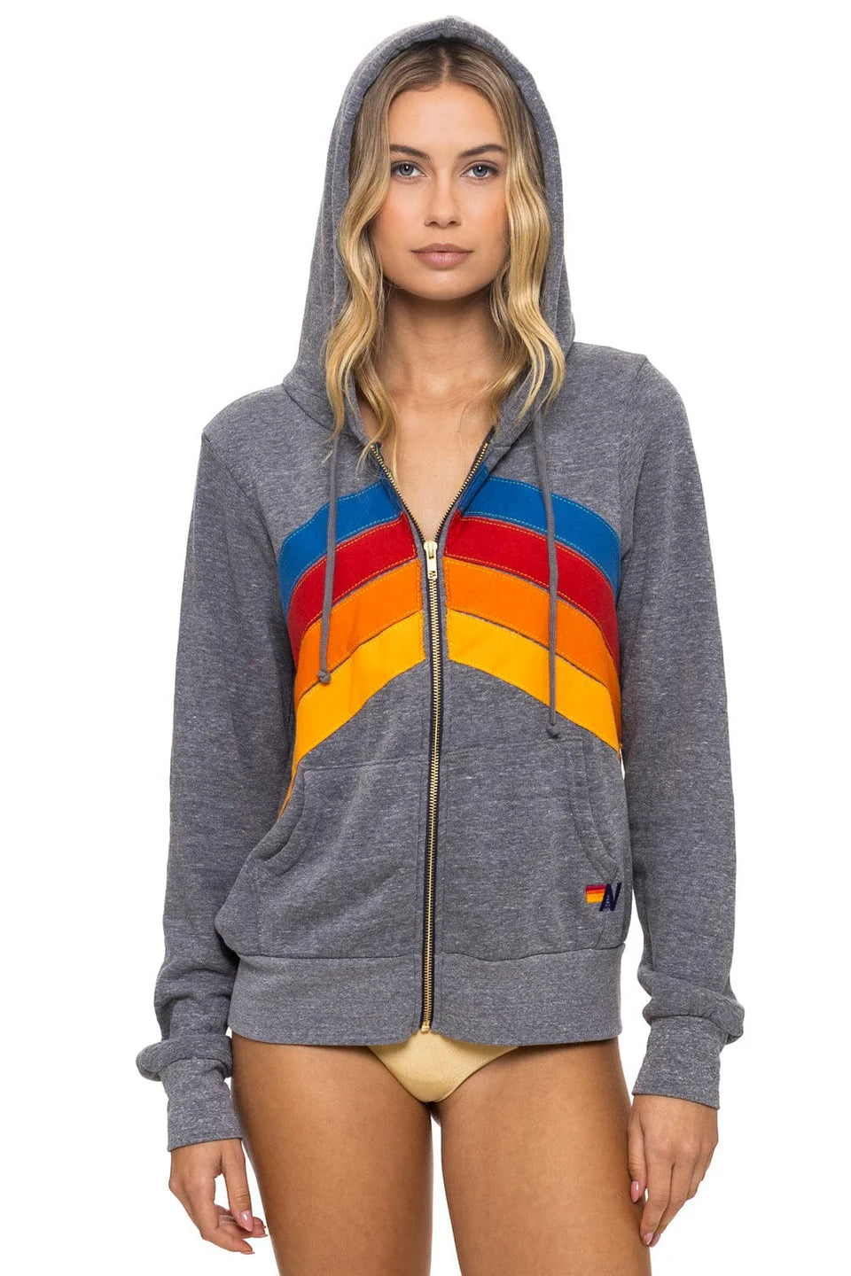 Mountain Stitch Zip Hoodie