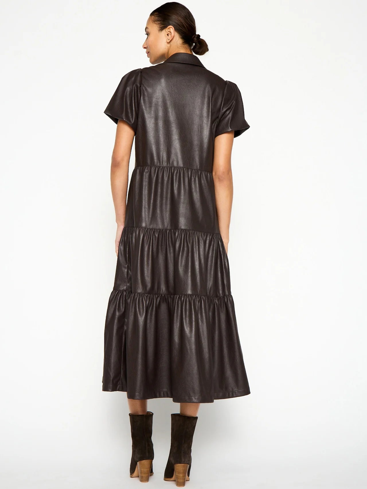 Havana Vegan Leather Dress
