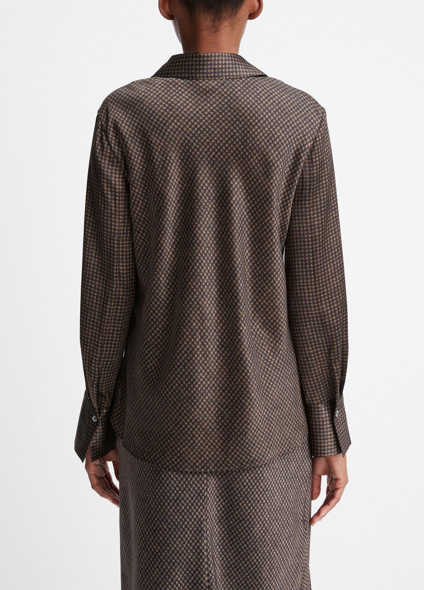 Houndstooth Blouse