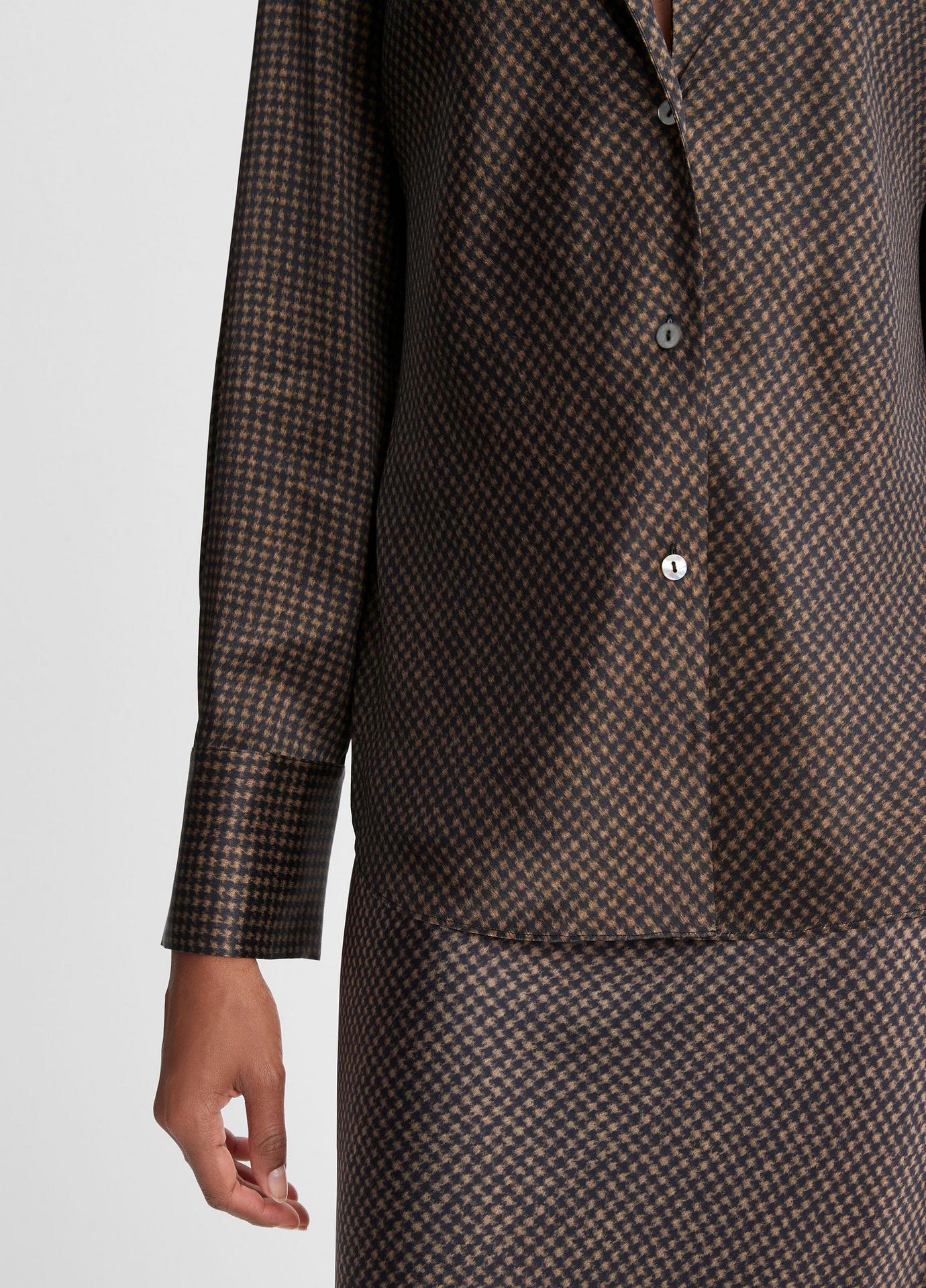 Houndstooth Blouse