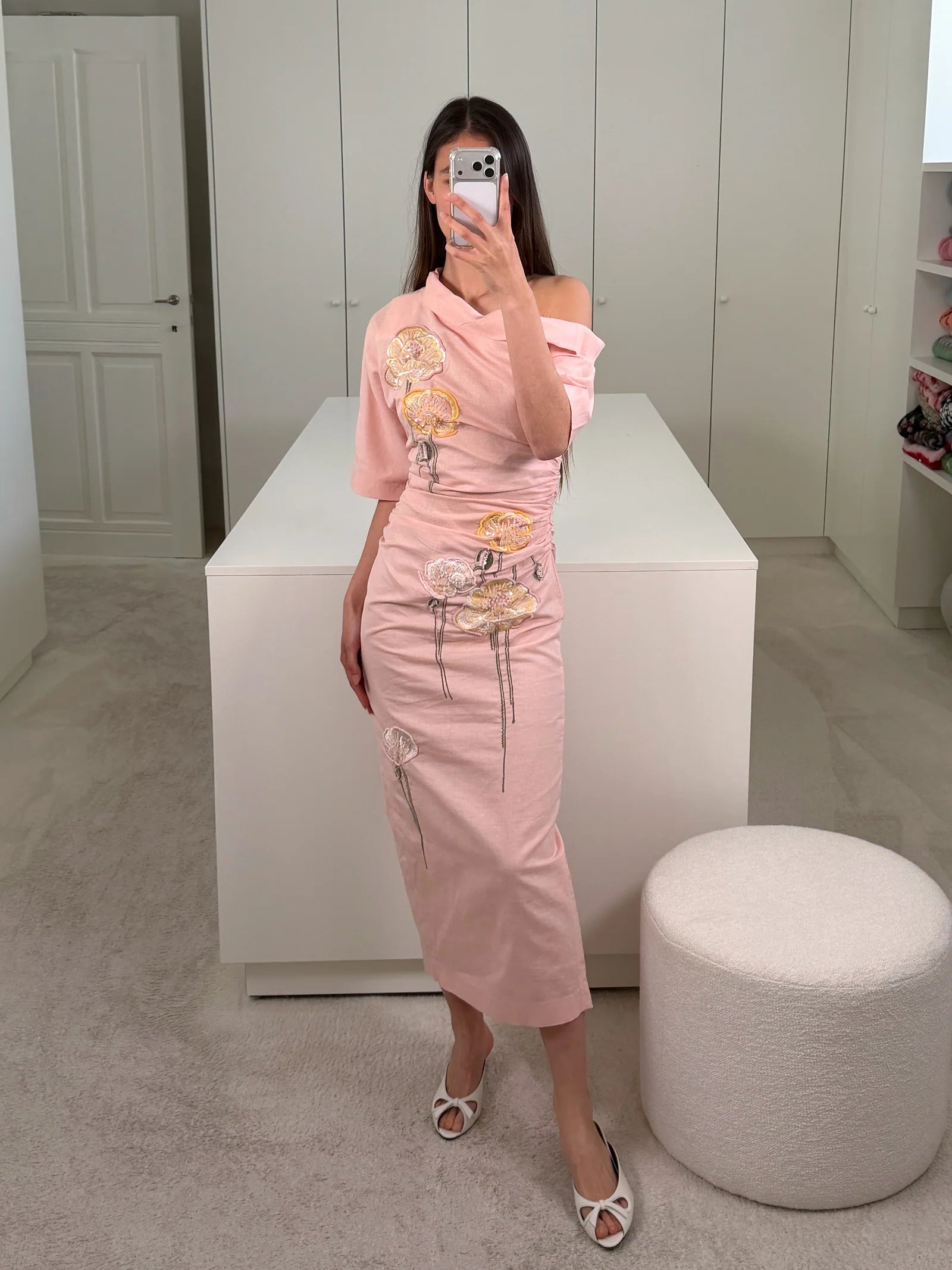 Bowery Embroidered Dress