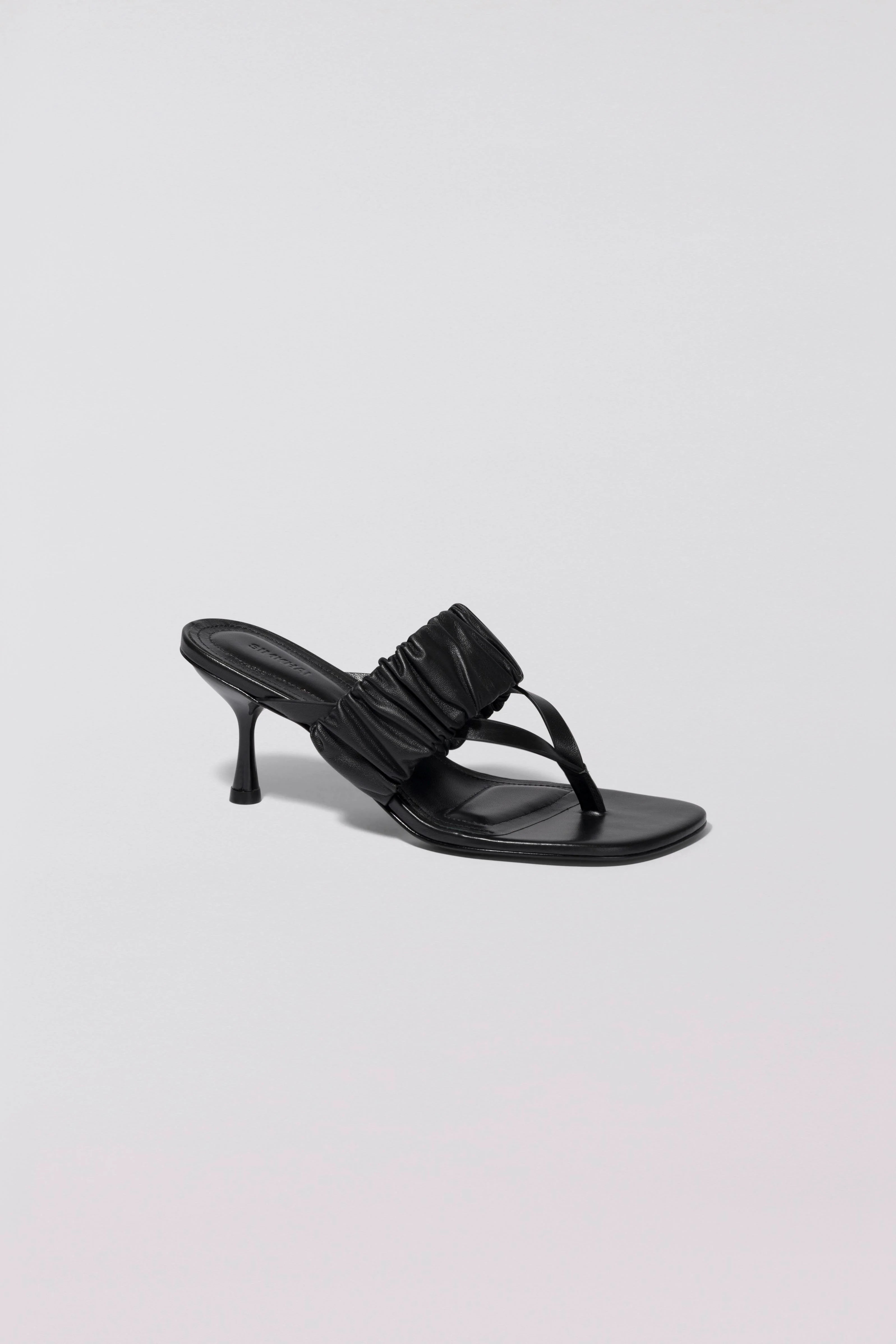 Tamar Elastic Heeled Sandal