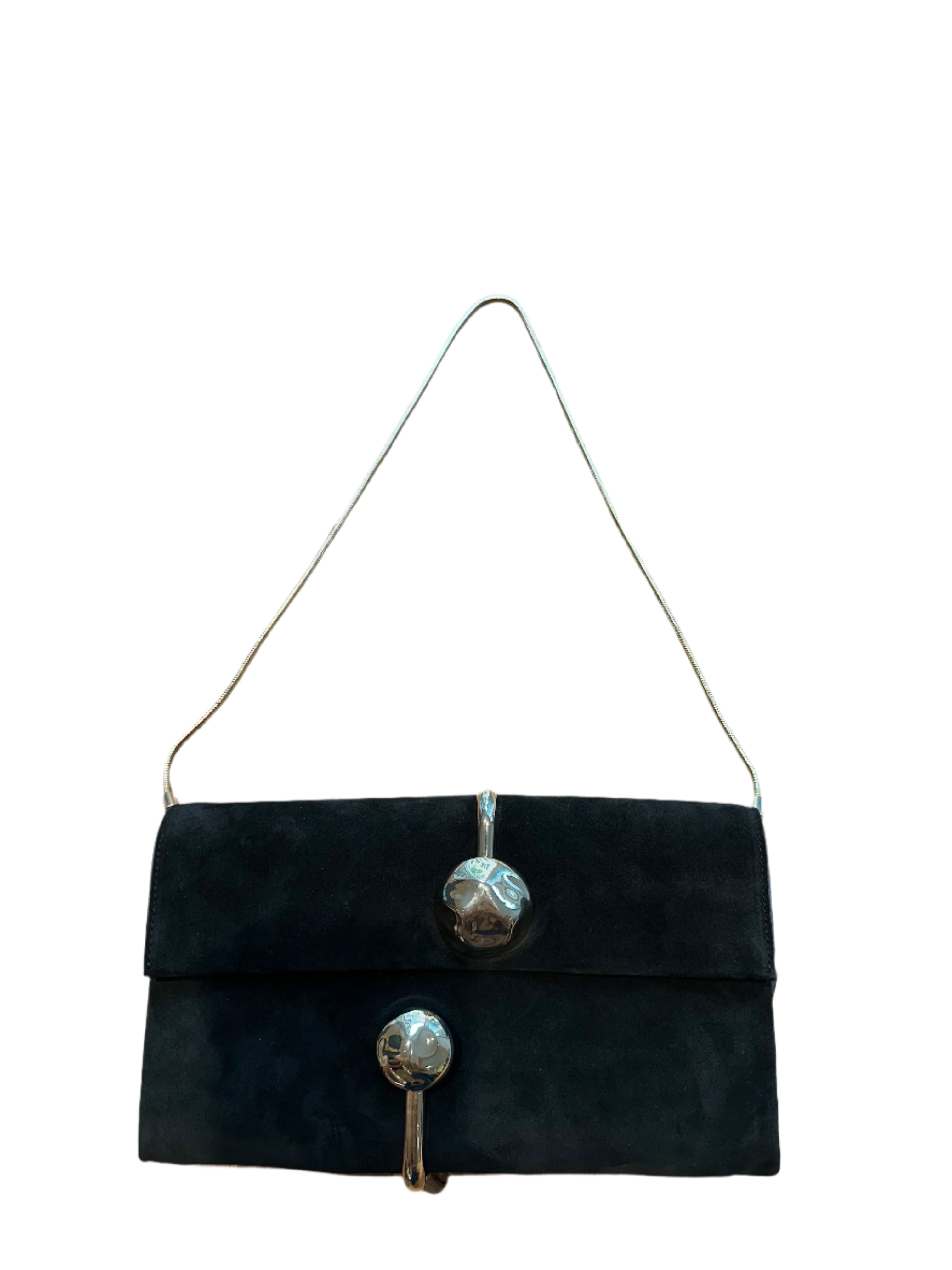Amaya Suede Clutch