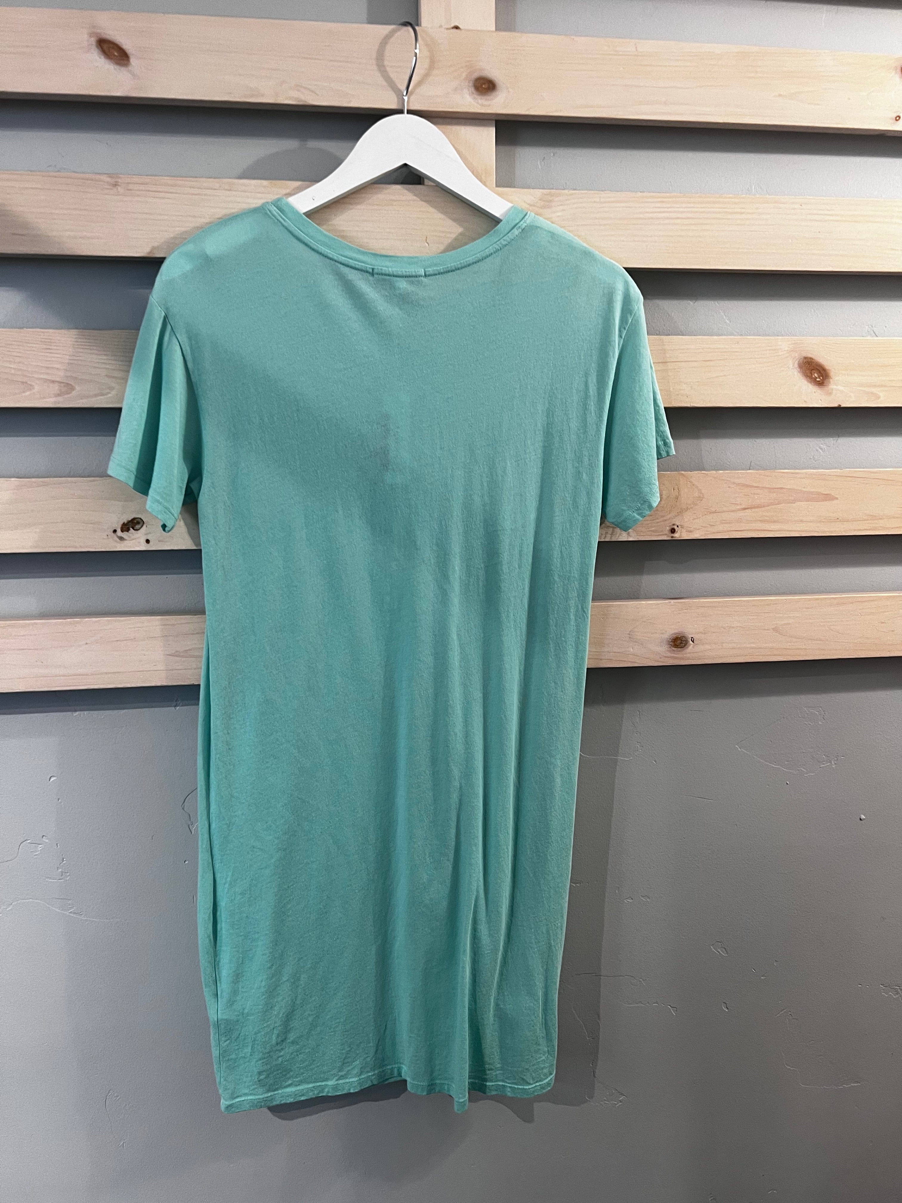 SS Tee Dress With SideTwist