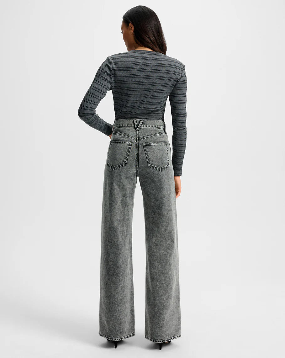 Taylor High Rise Wide Leg Jean