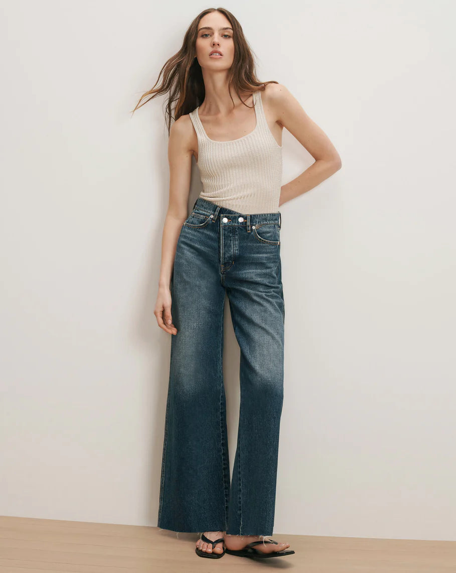 Taylor High Rise Wide Leg Jean