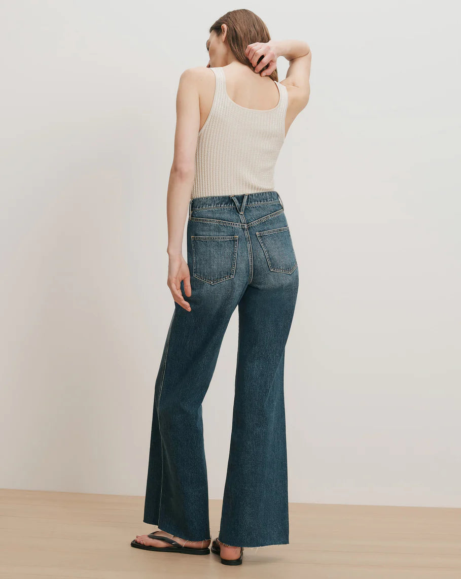 Taylor High Rise Wide Leg Jean