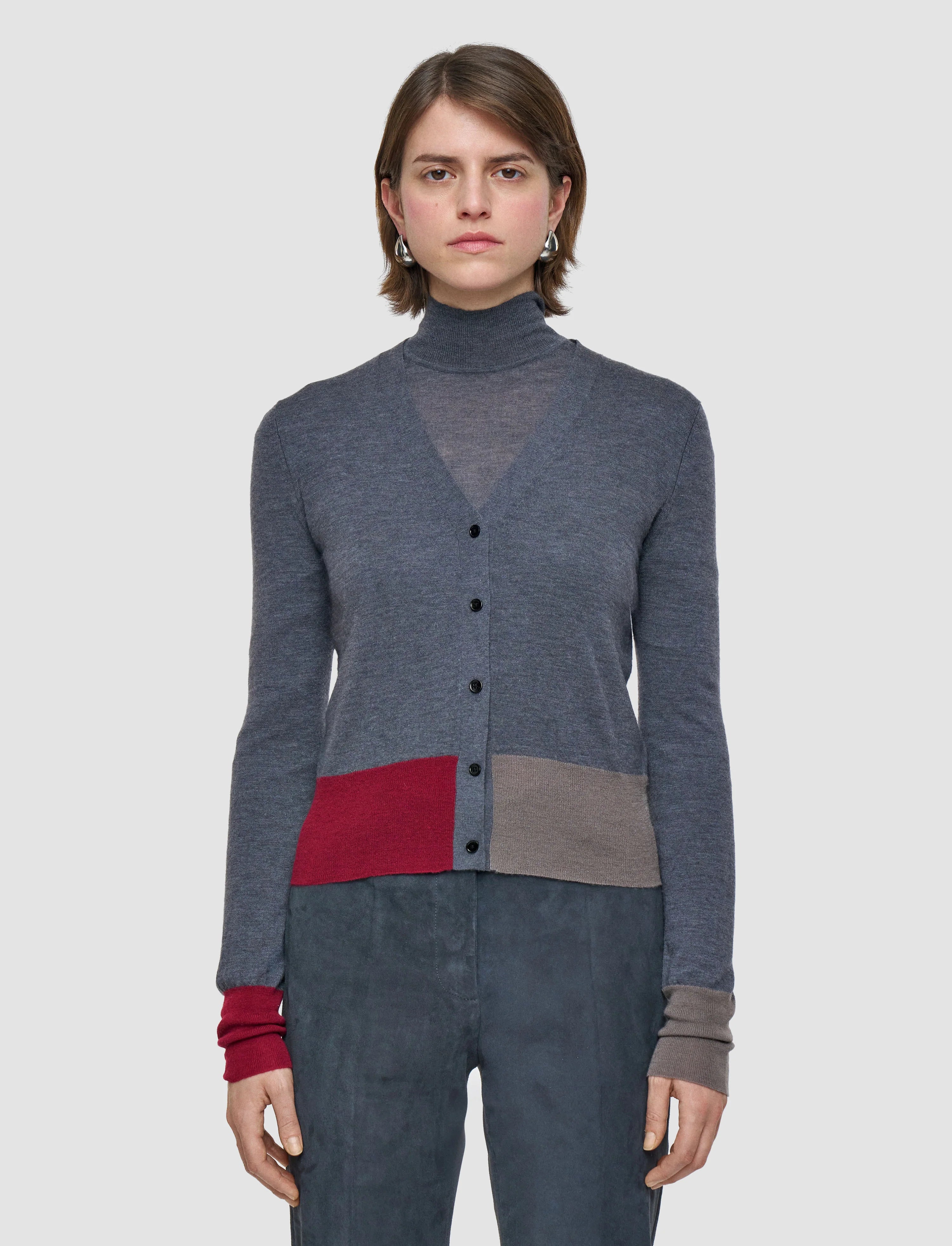 Cashair Overlay Cardigan