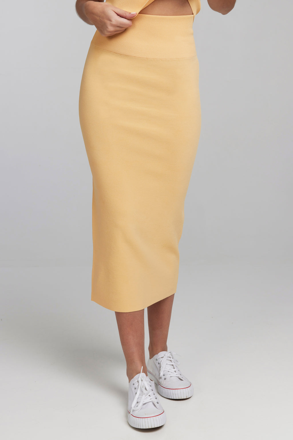 The Midi Tube Skirt