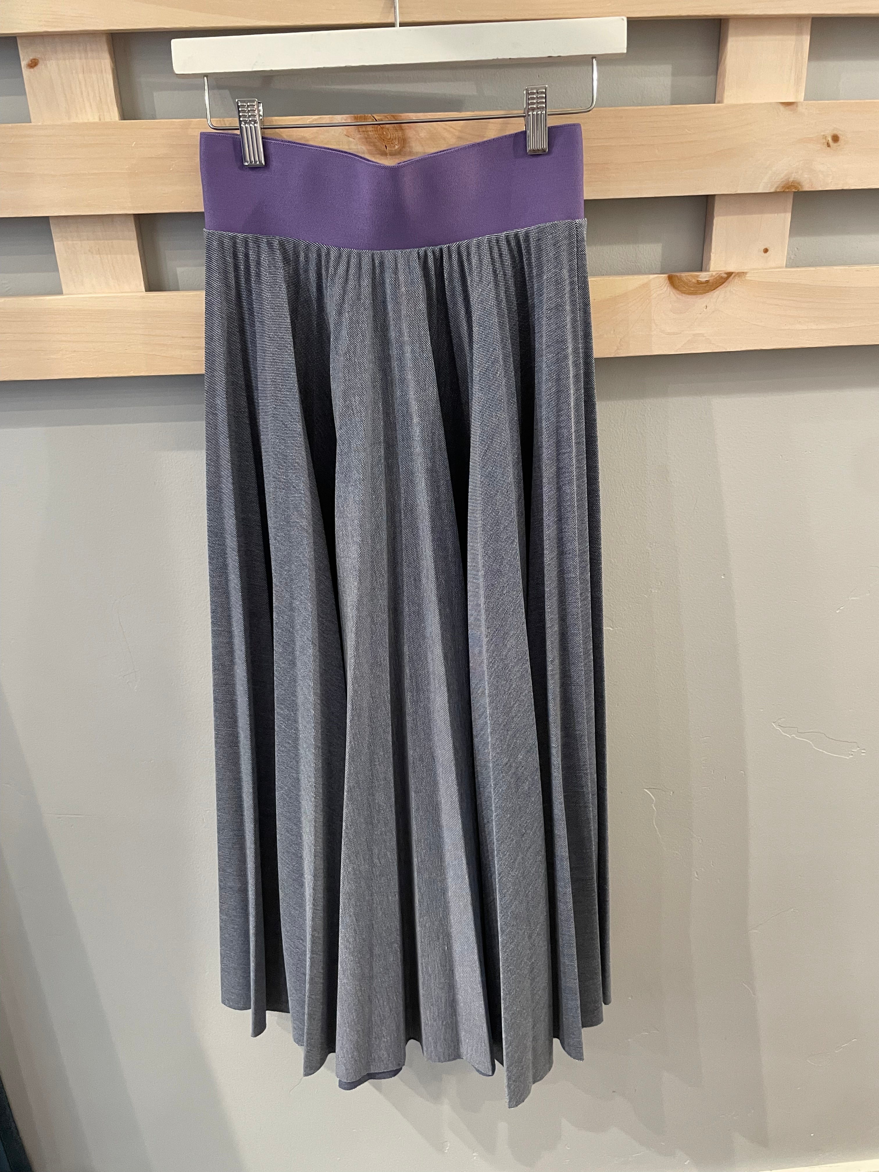 Knit Blue Skirt