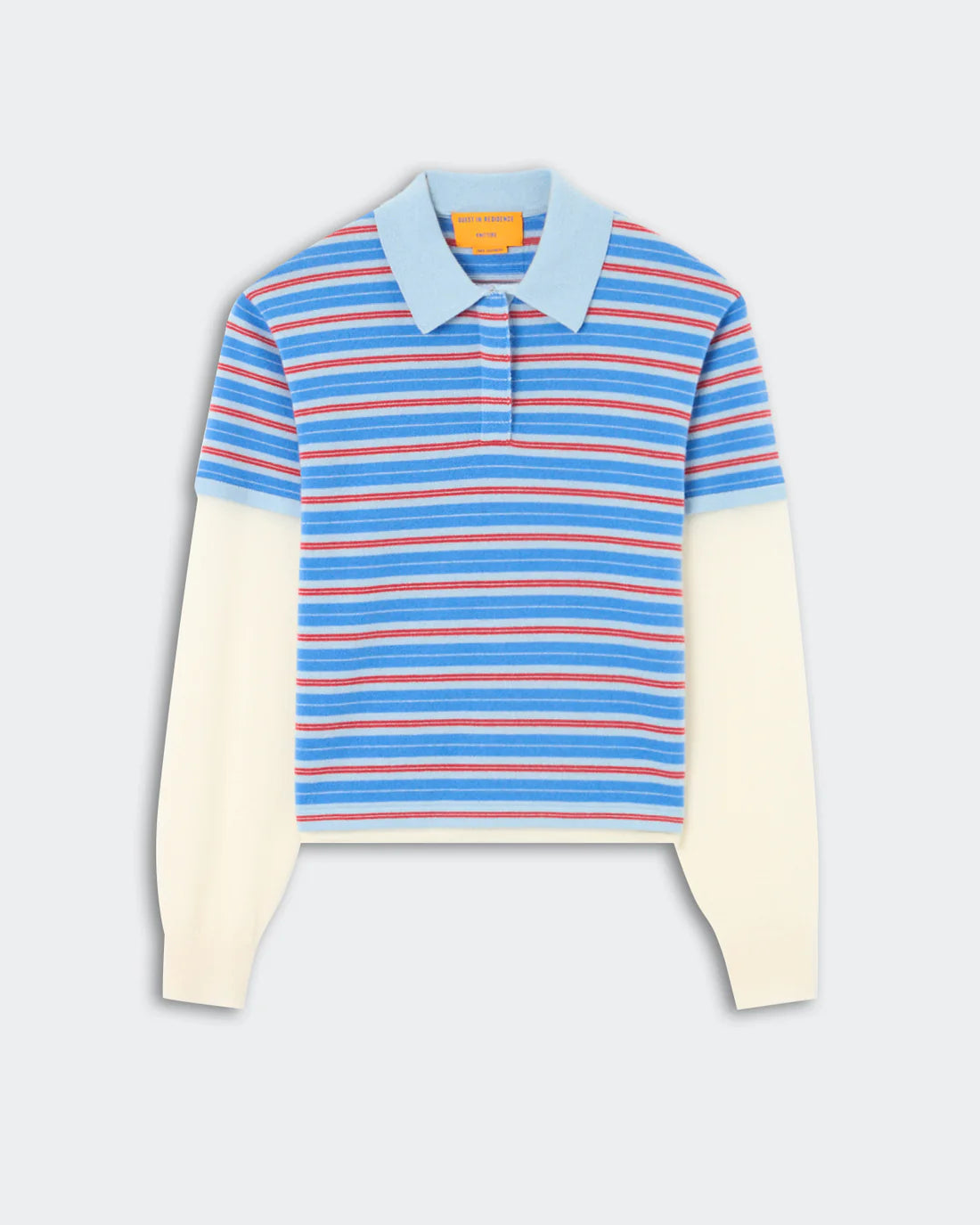 Layered Stripe Rugby Top