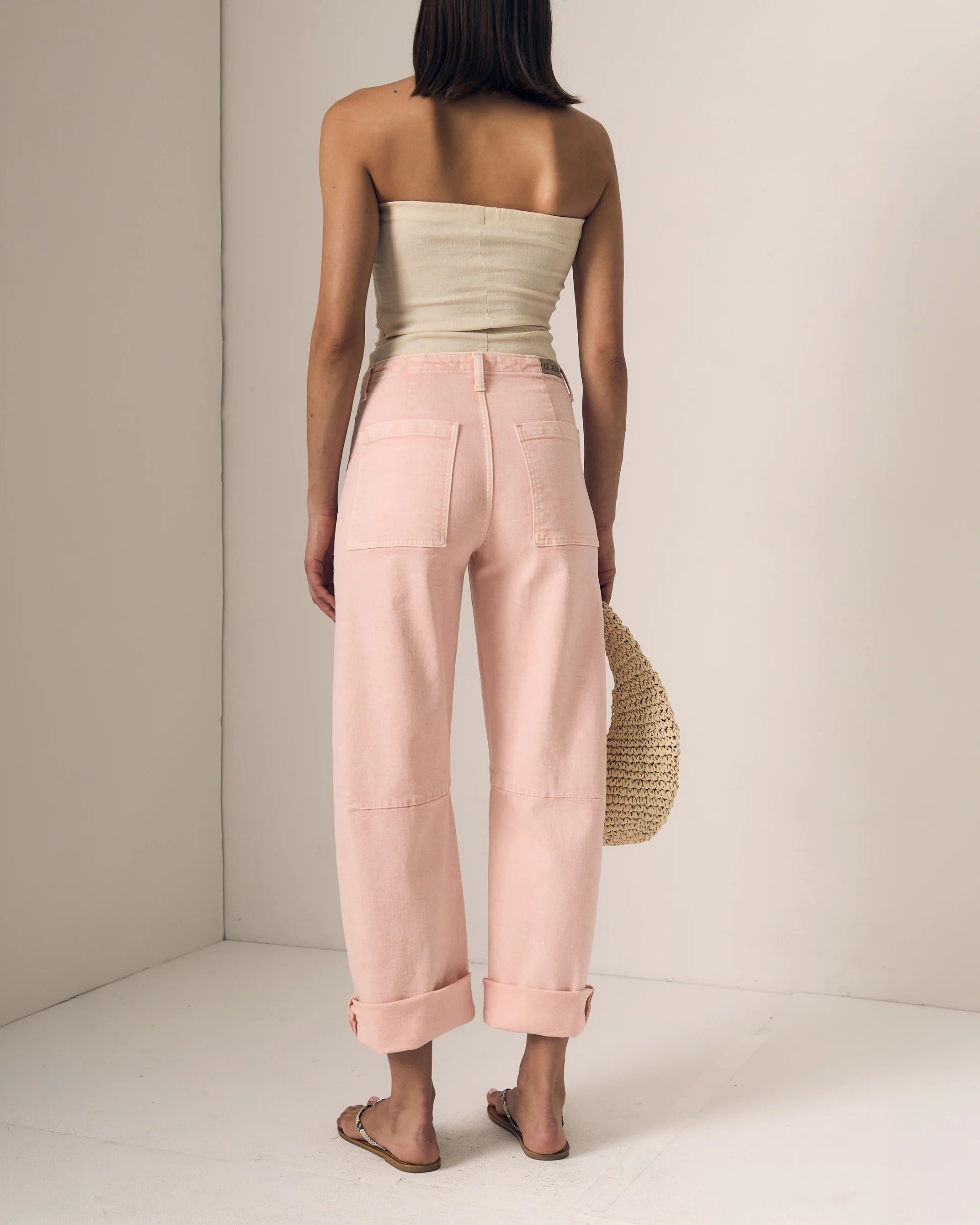 Utility Soft Barrel Jean