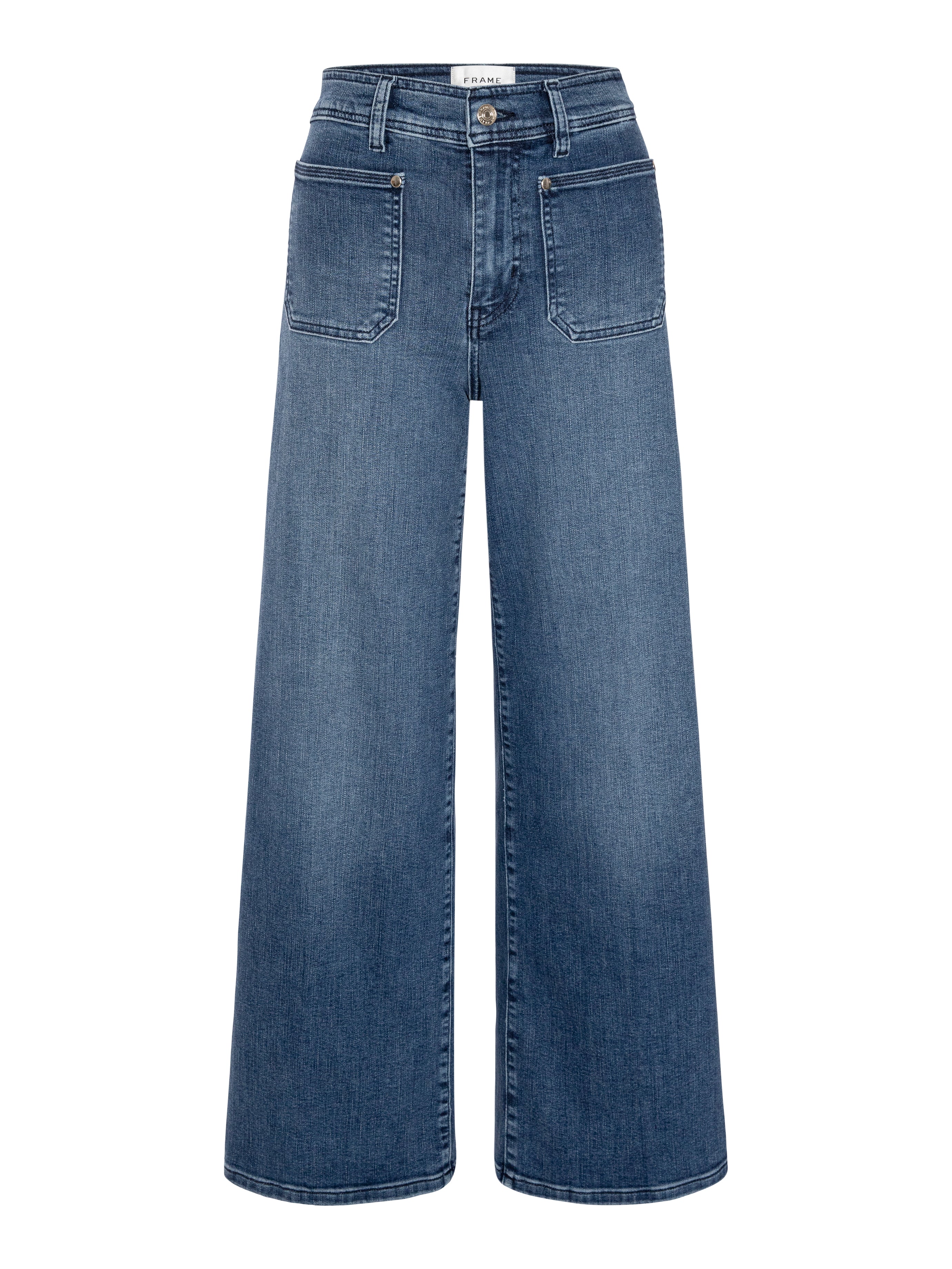 Palazzo Crop Harbor Pocket Jean