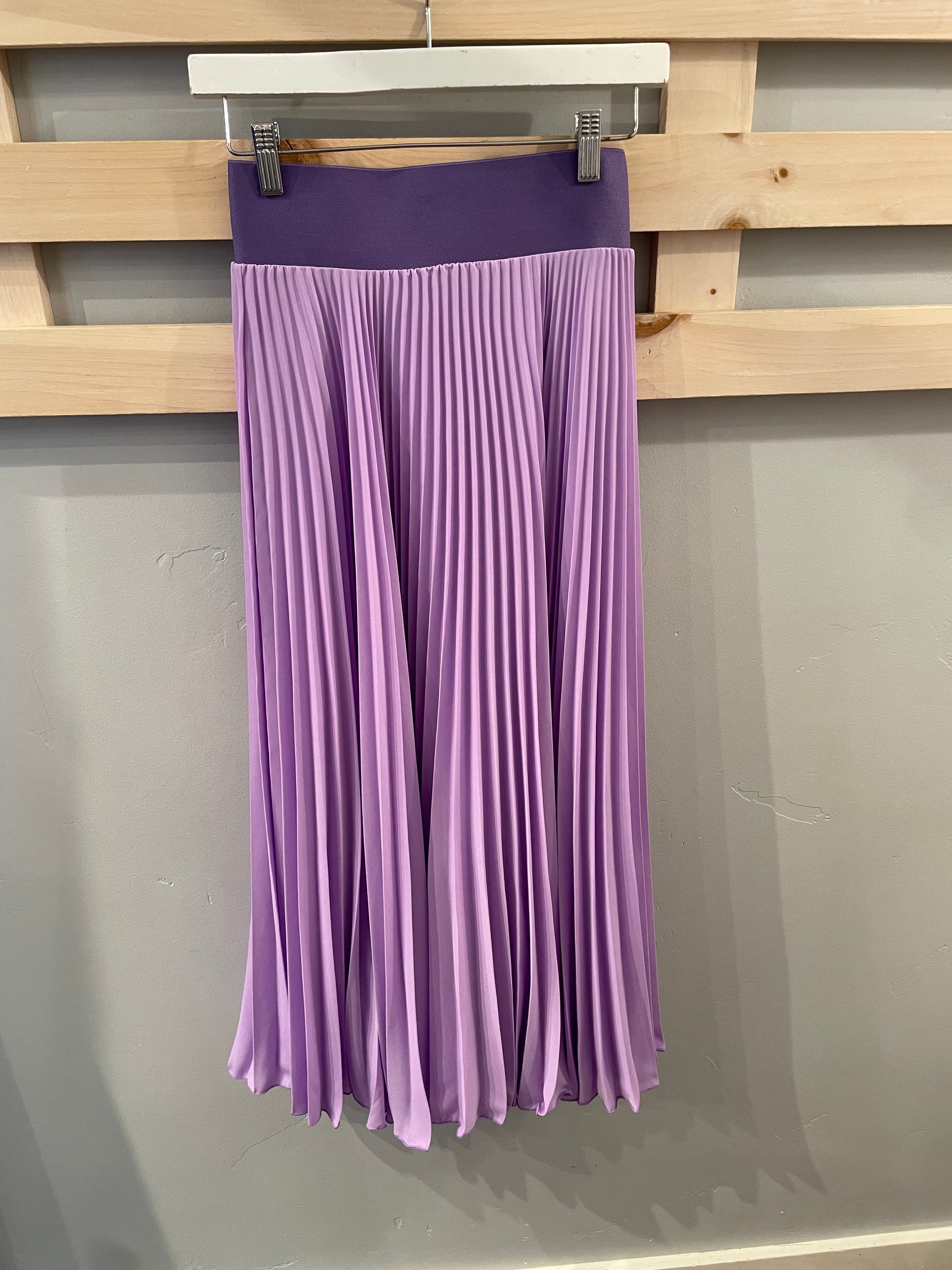 Lavender Chiffon Skirt
