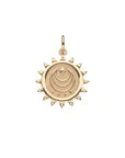 Petite Embellished Coin Necklace
