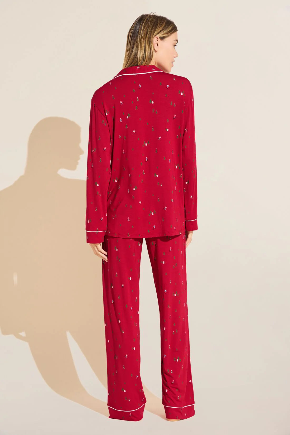 Gisele Printed Long PJ Set