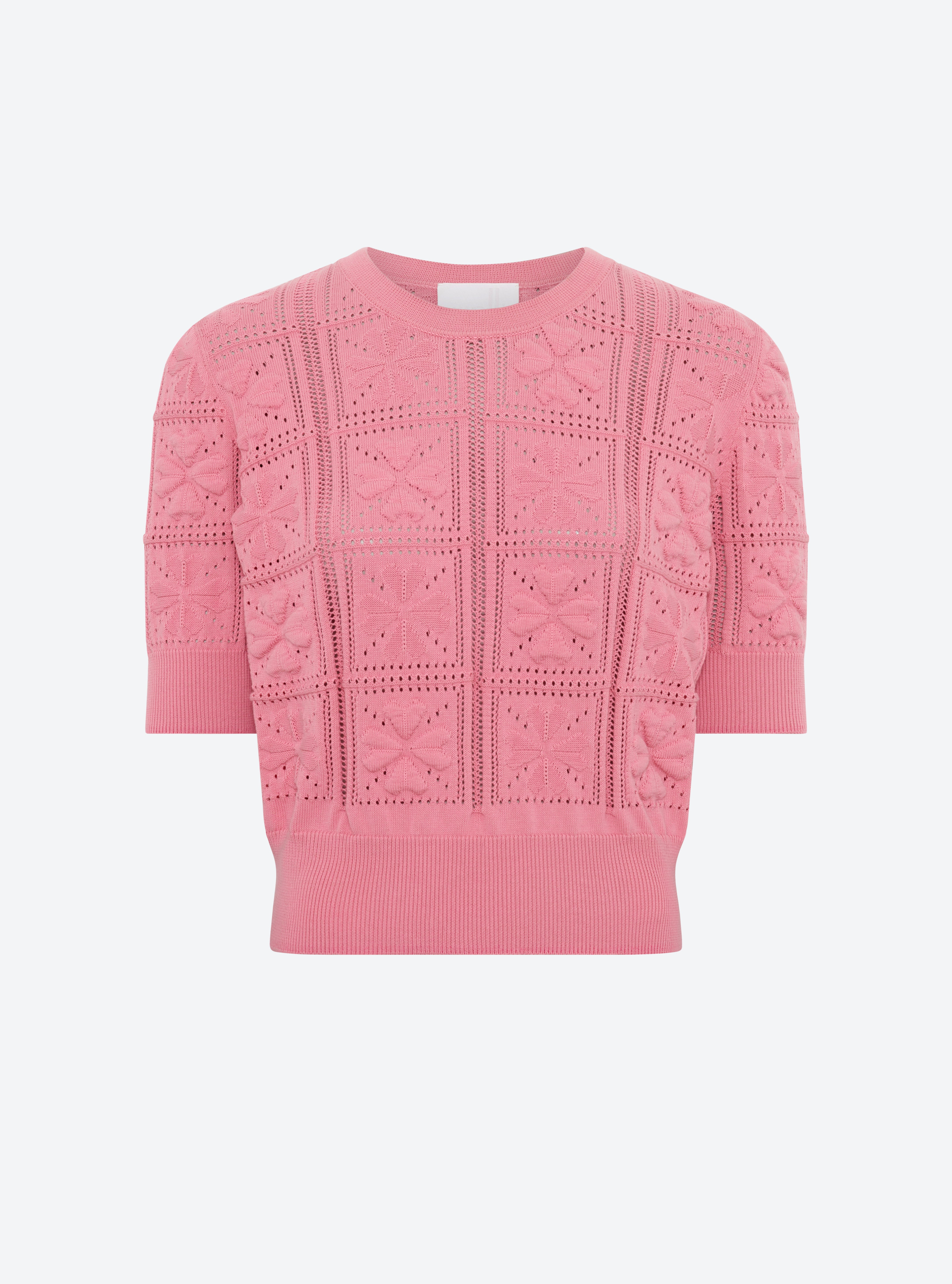 Elixir Clover Knit Top