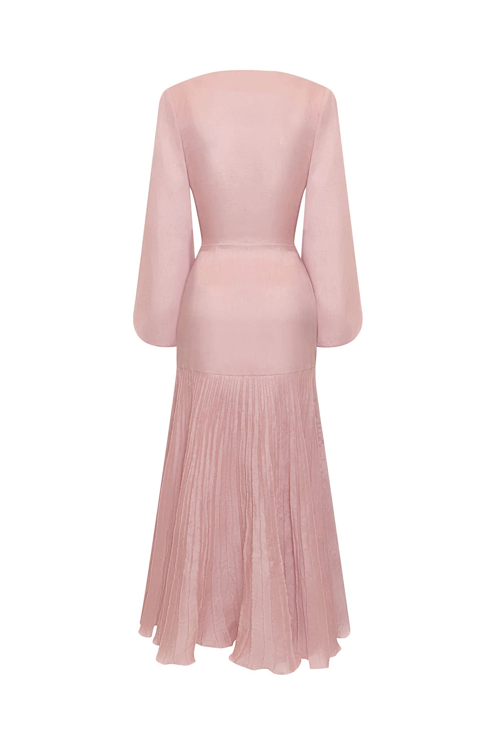 Un Lugar Pleated Maxi Dress
