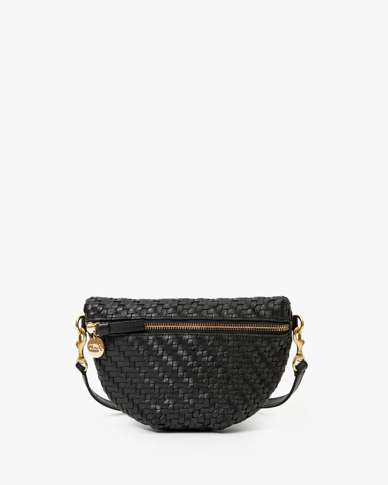 Woven Zig Zag Petite Fanny Bag