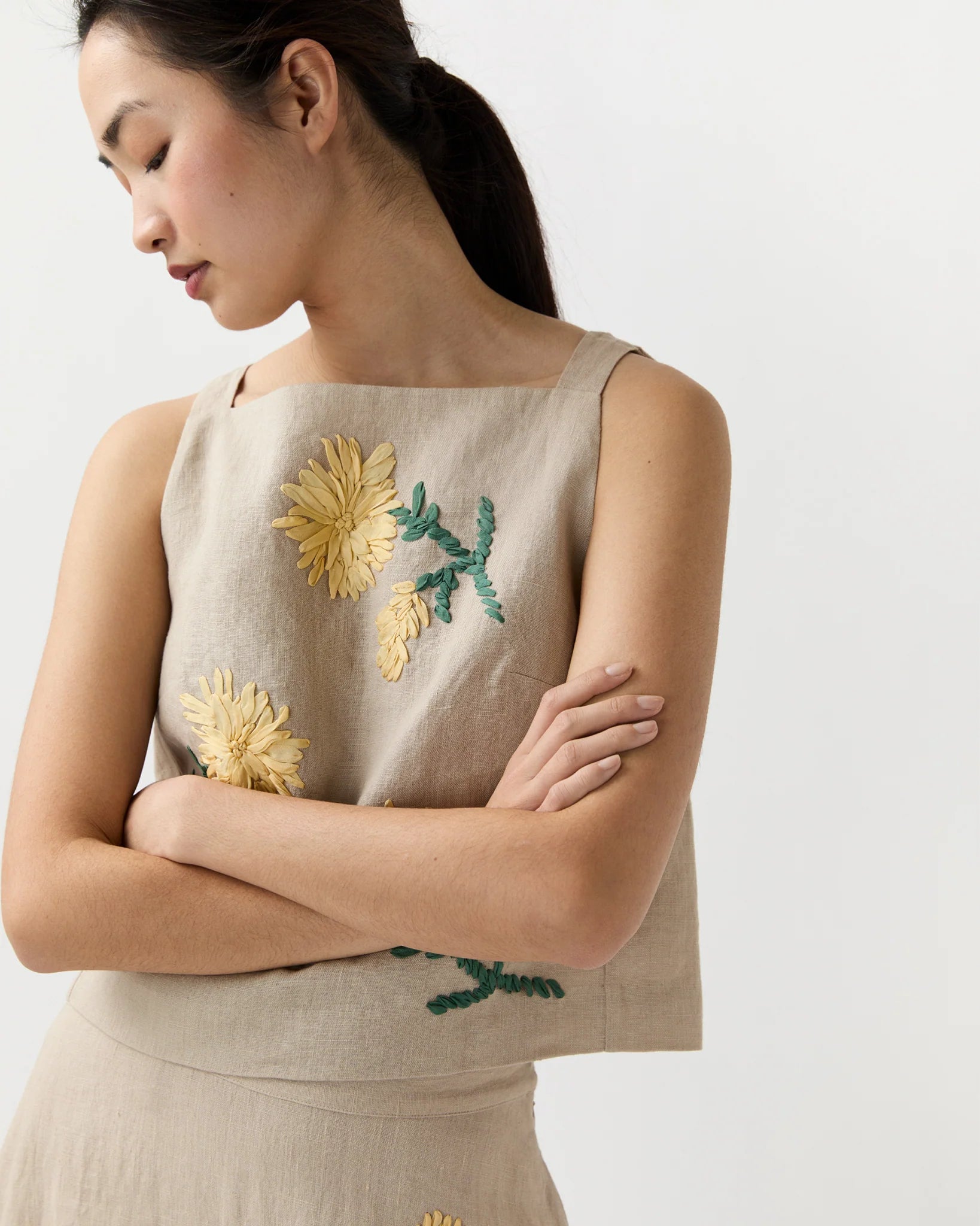 Square Gia Shell Top