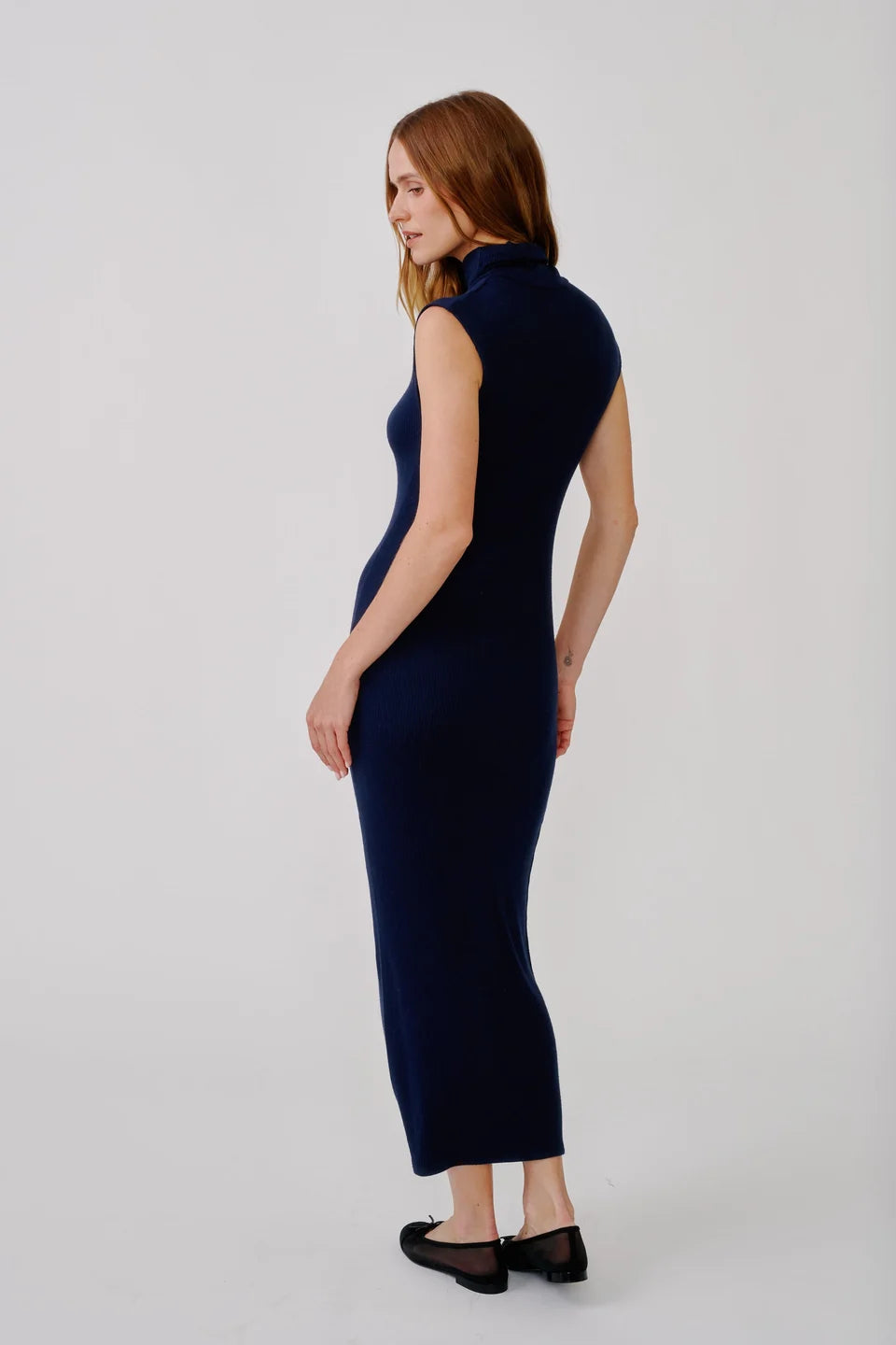 Monique Slouchy Mock Neck Dress