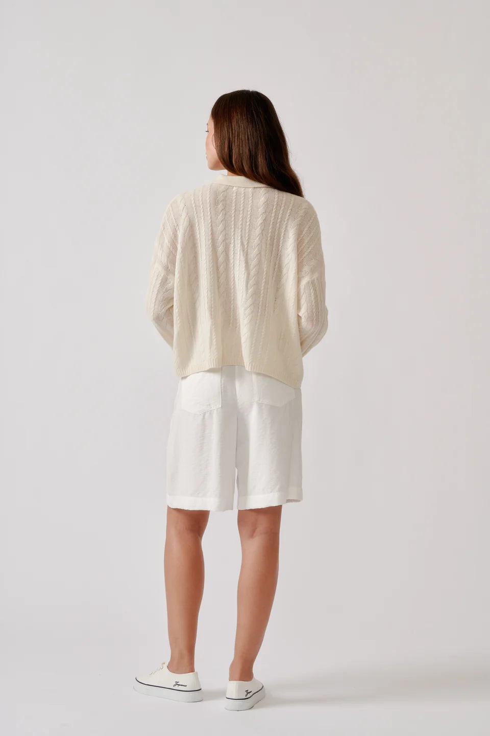 Elsie Relaxed Polo Sweater