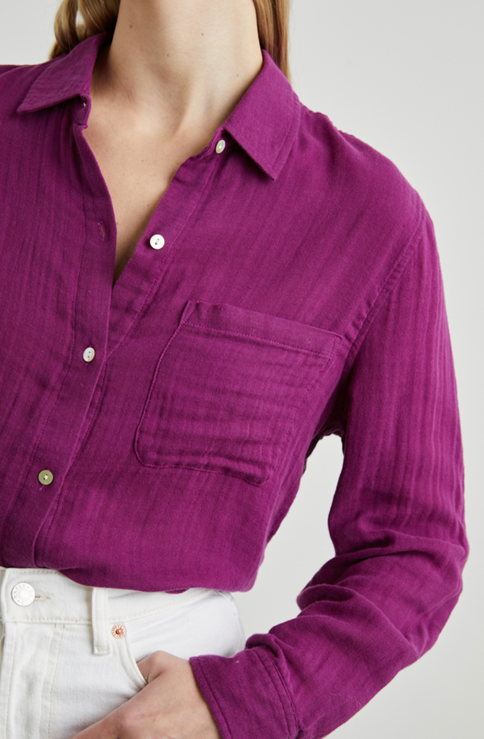 Ellis Button Up Top