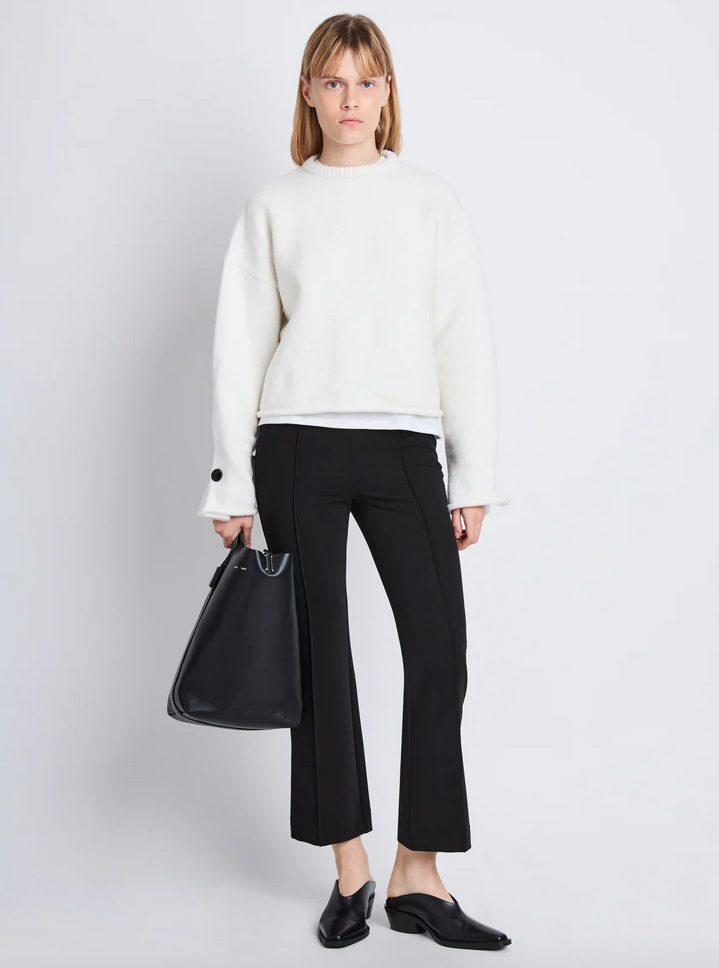 Marta Pant Bi Stretch Crepe