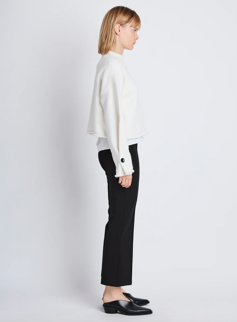 Marta Pant Bi Stretch Crepe