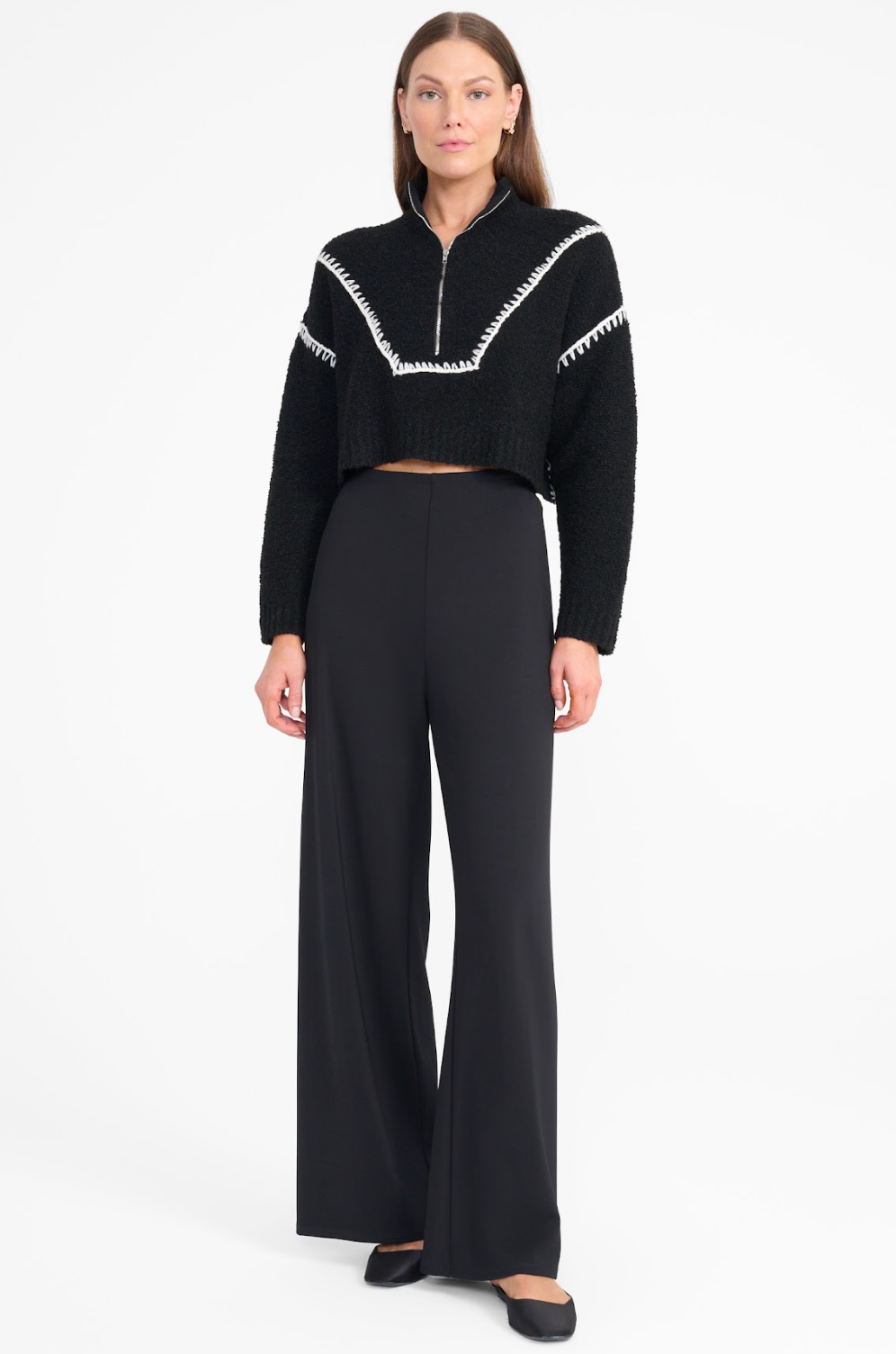 Cropped Hampton Sweater