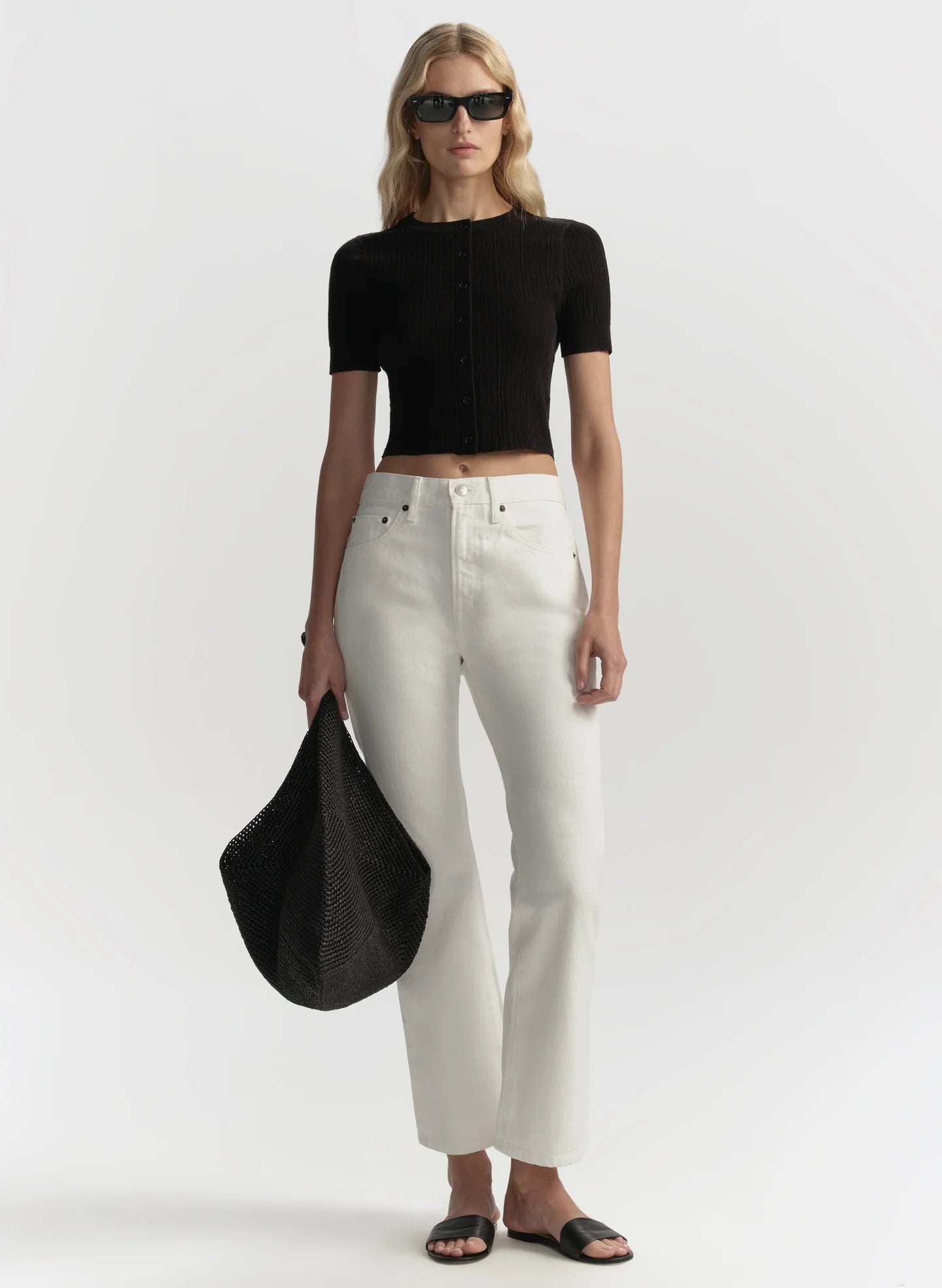 The 009 Cropped Flare Jean