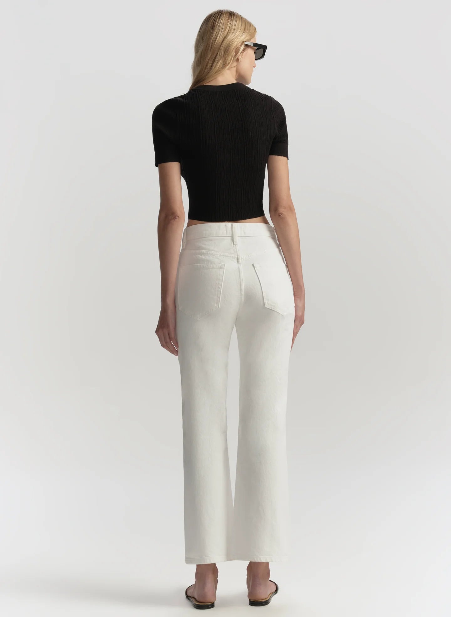 The 009 Cropped Flare Jean