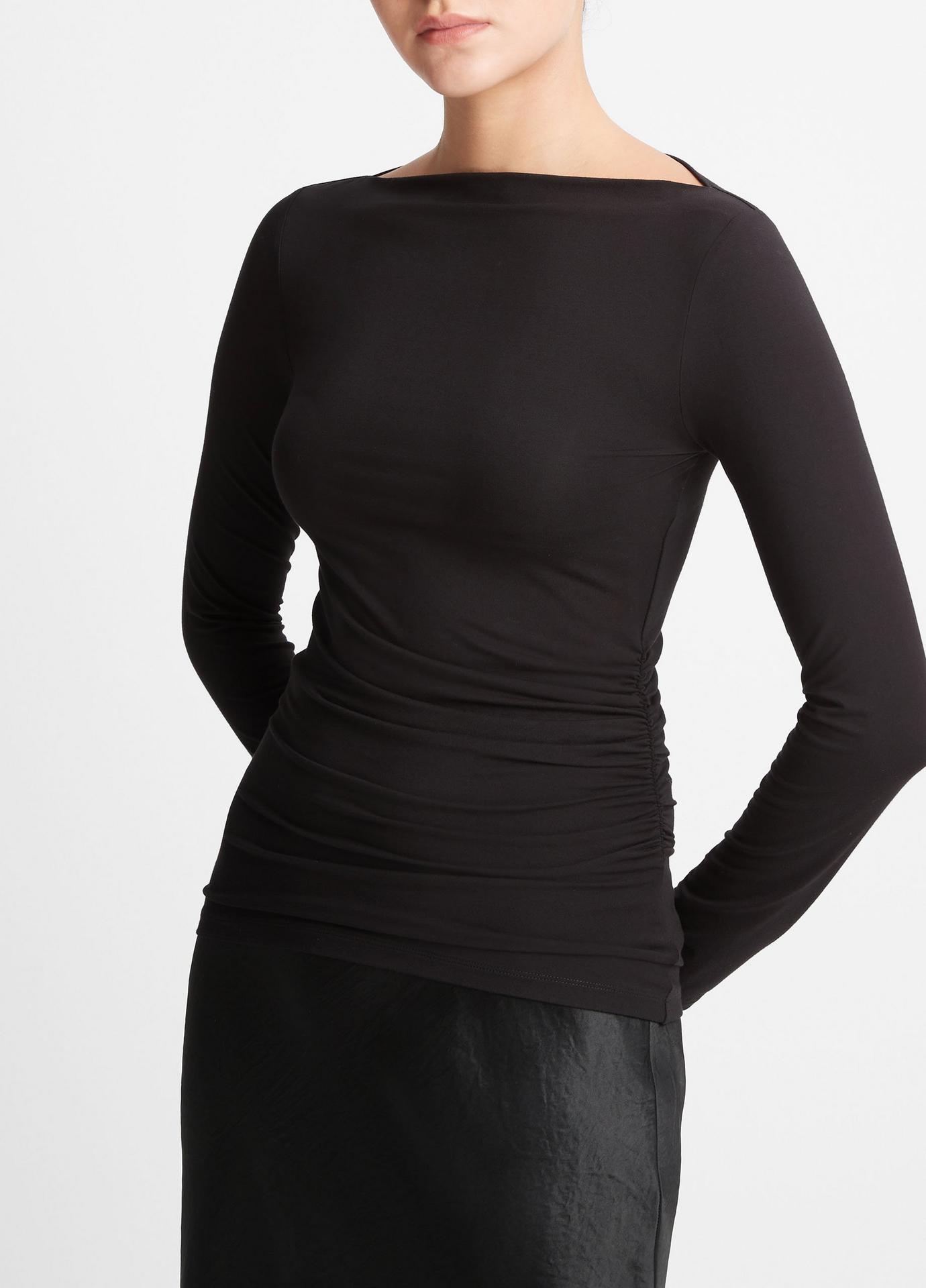 L/S Slash Neck