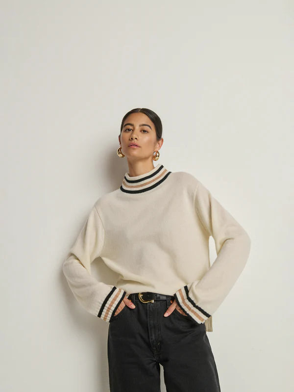 Tommie Mock Neck Sweater