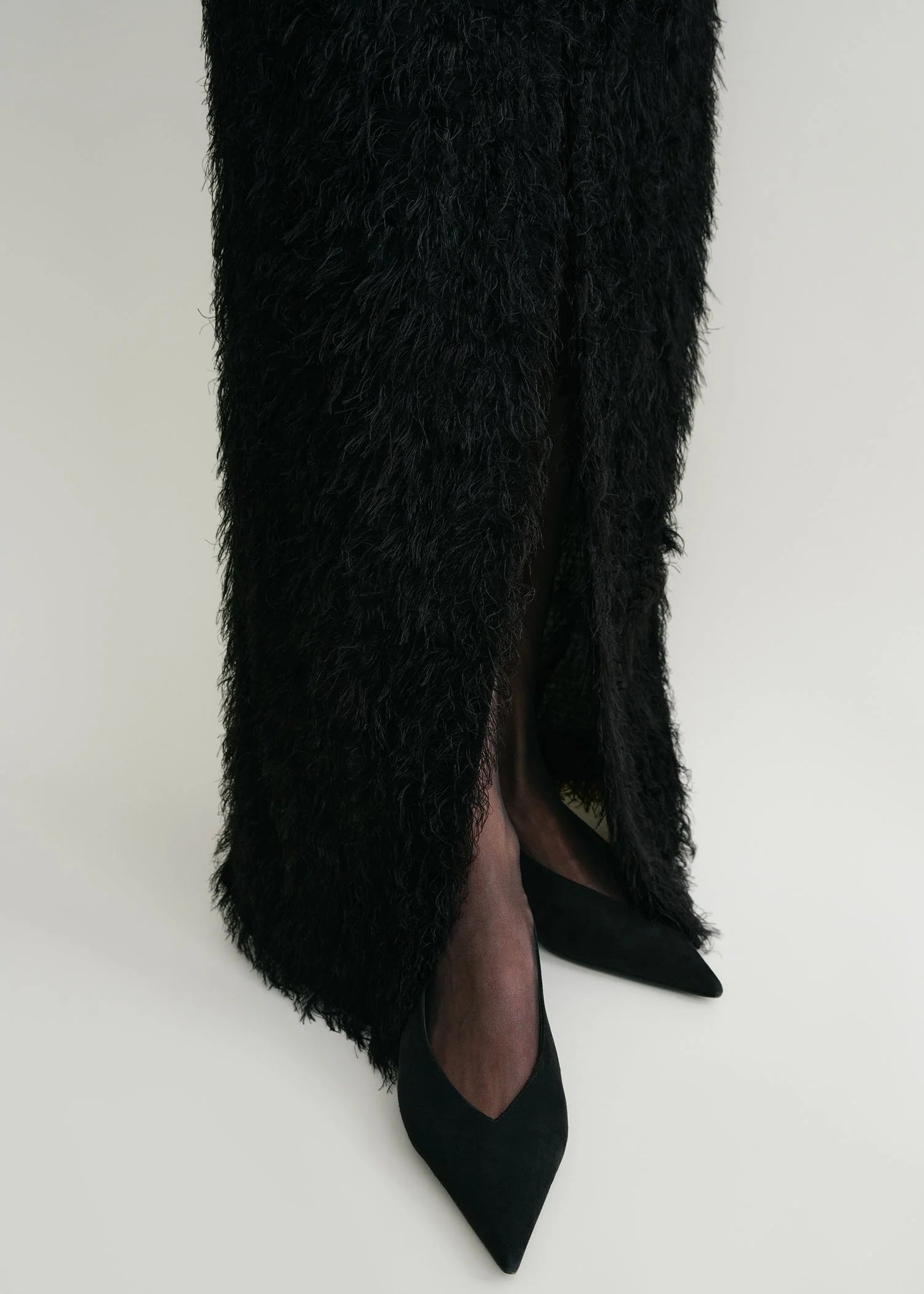 Strapless Fil Coupé Dress