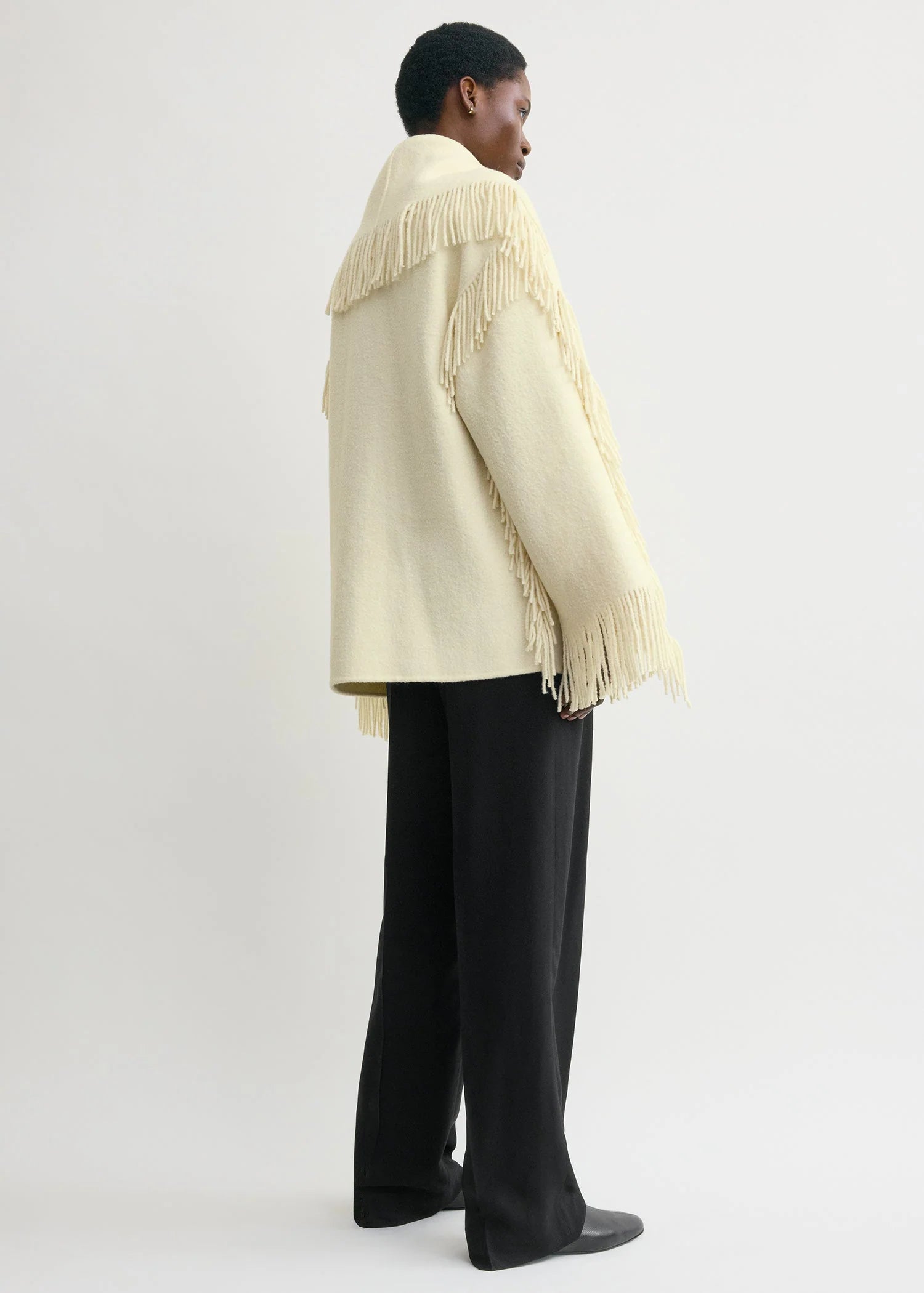 Fringe Scarf Jacket