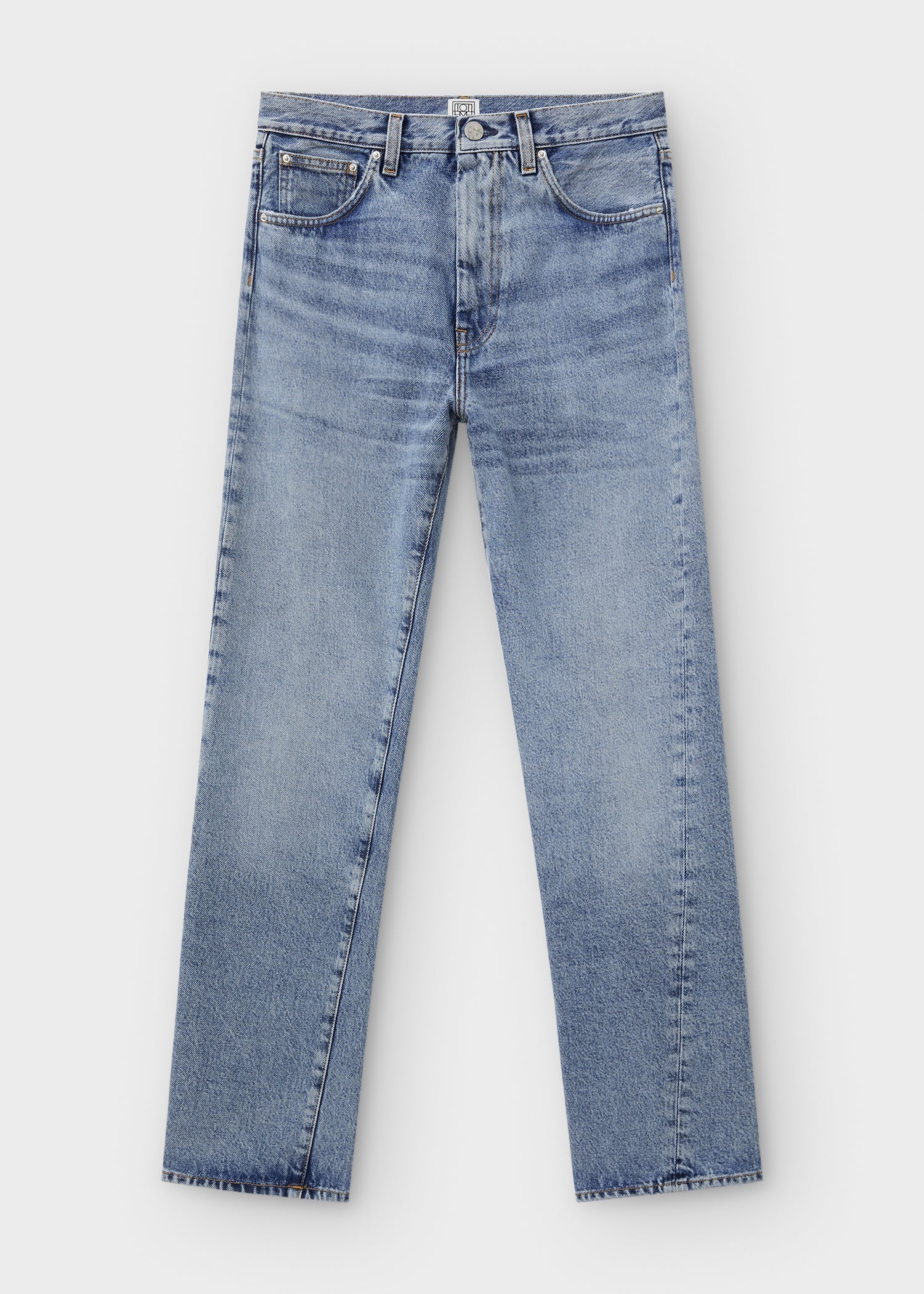 Twisted Seam Denim Jeans