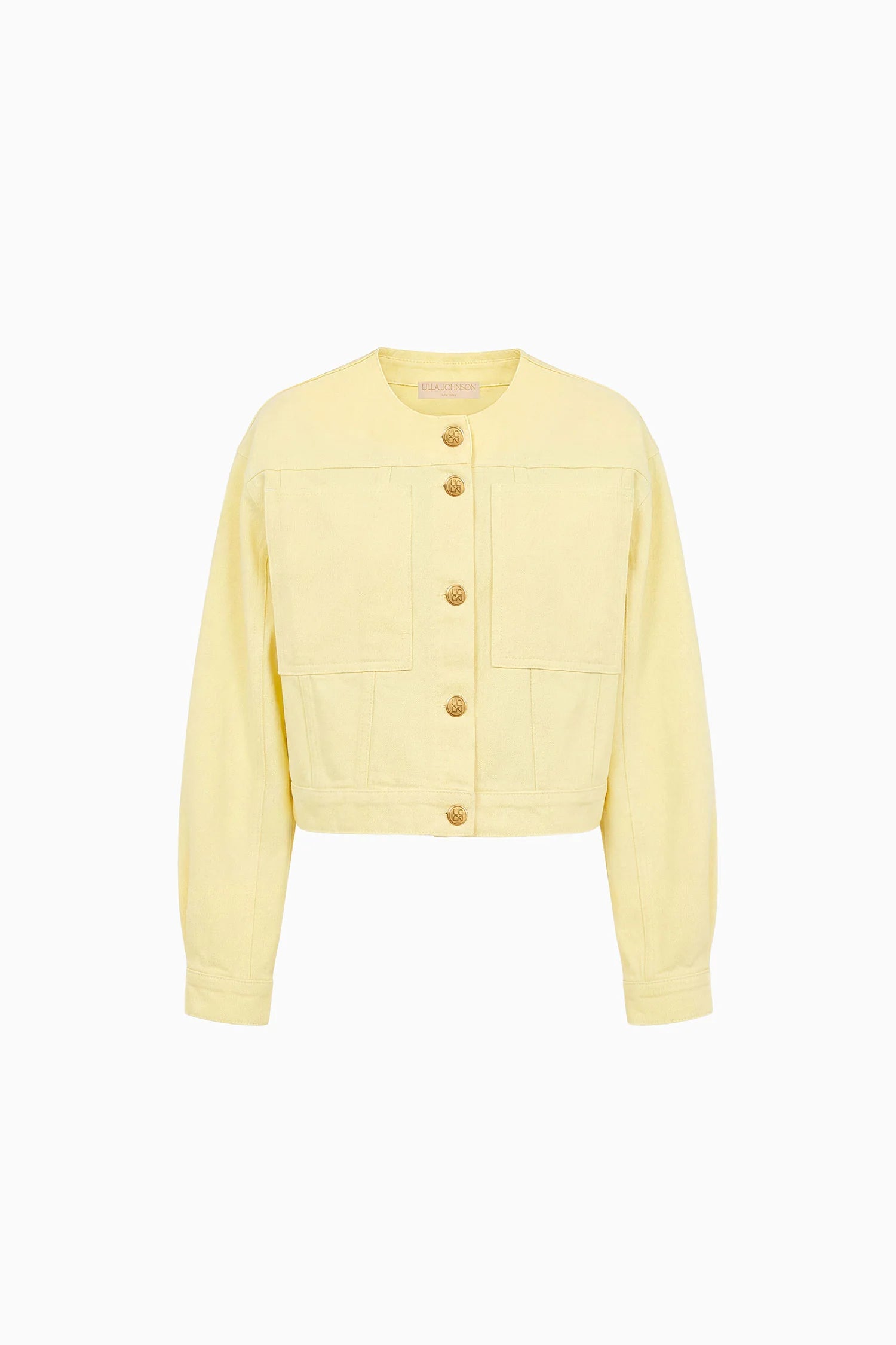 The Briar Collarless Denim Jacket