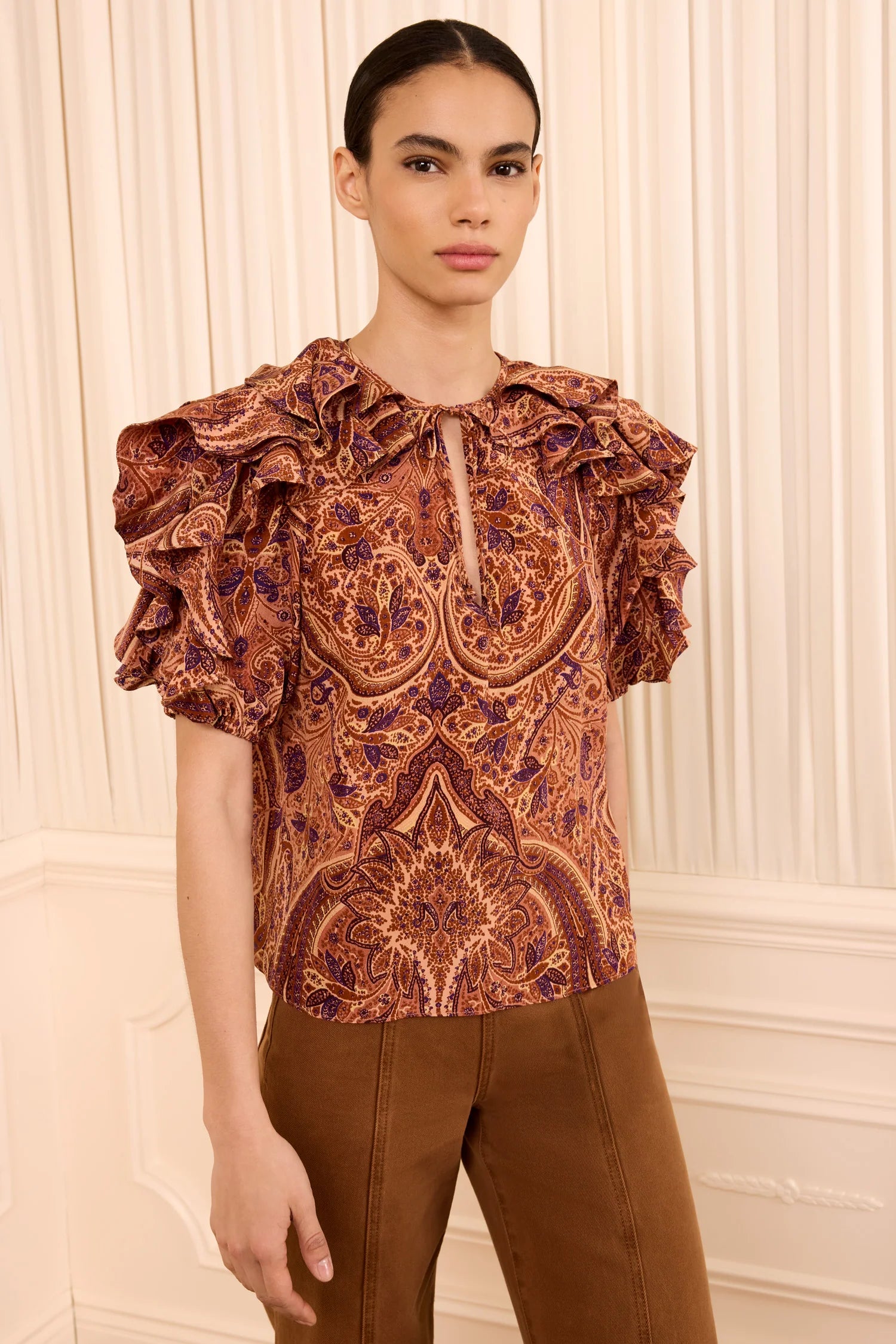Josephine Silk Top