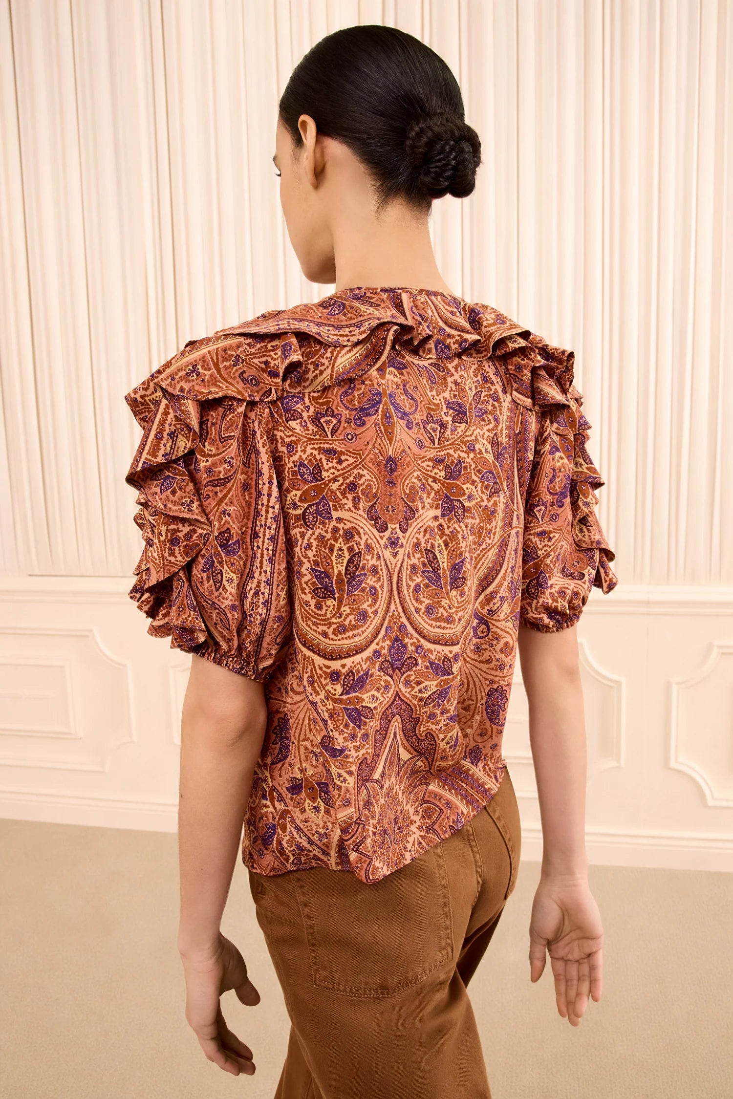 Josephine Silk Top