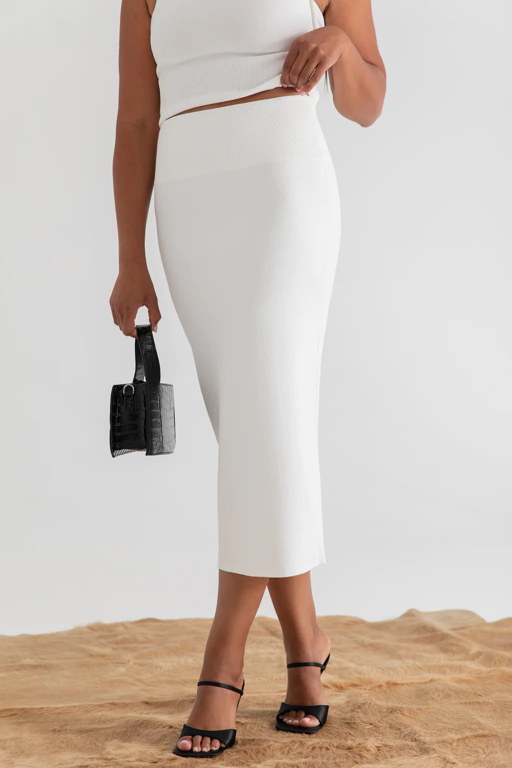 The Midi Tube Skirt