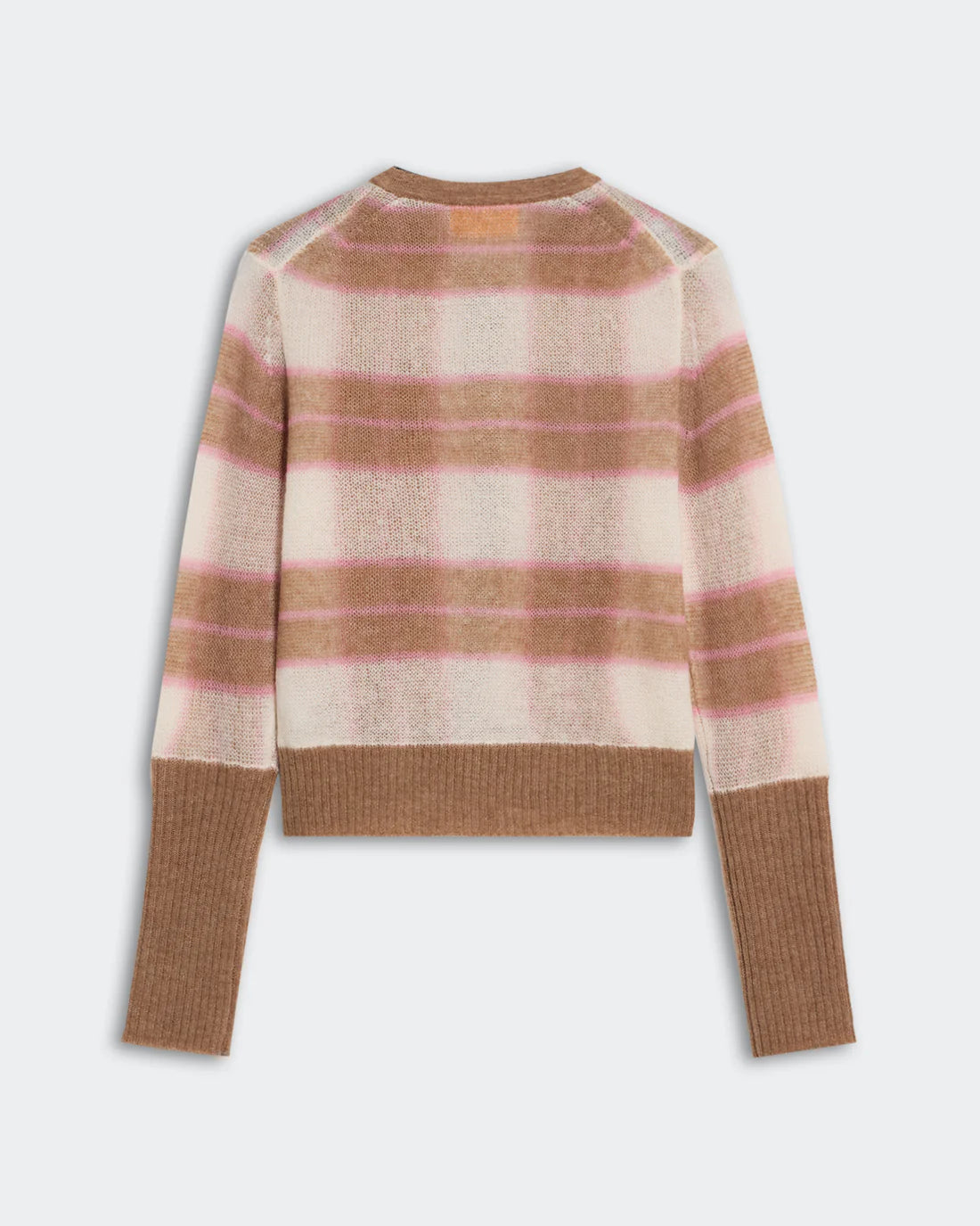 Shadow Plaid Cardigan