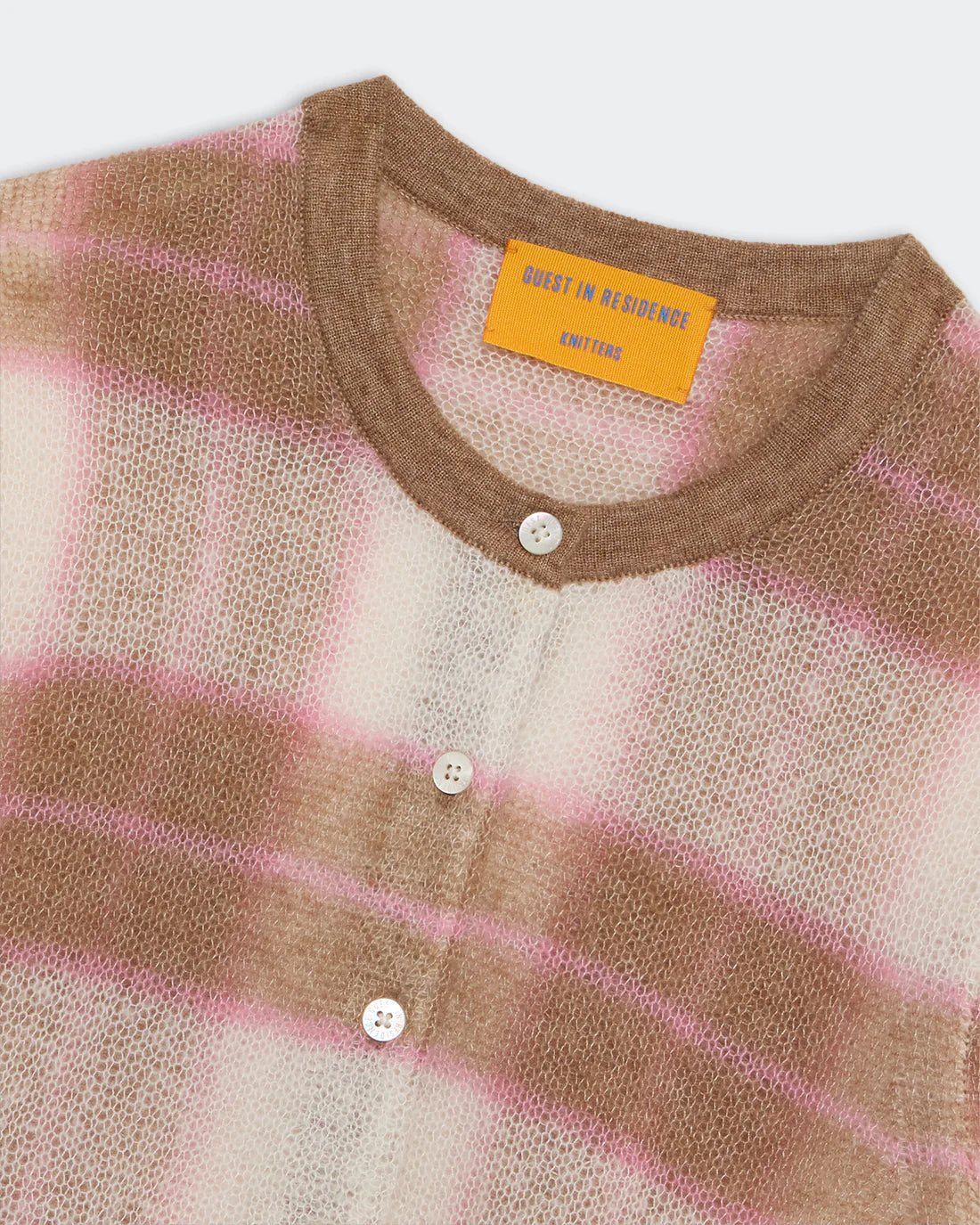 Shadow Plaid Cardigan