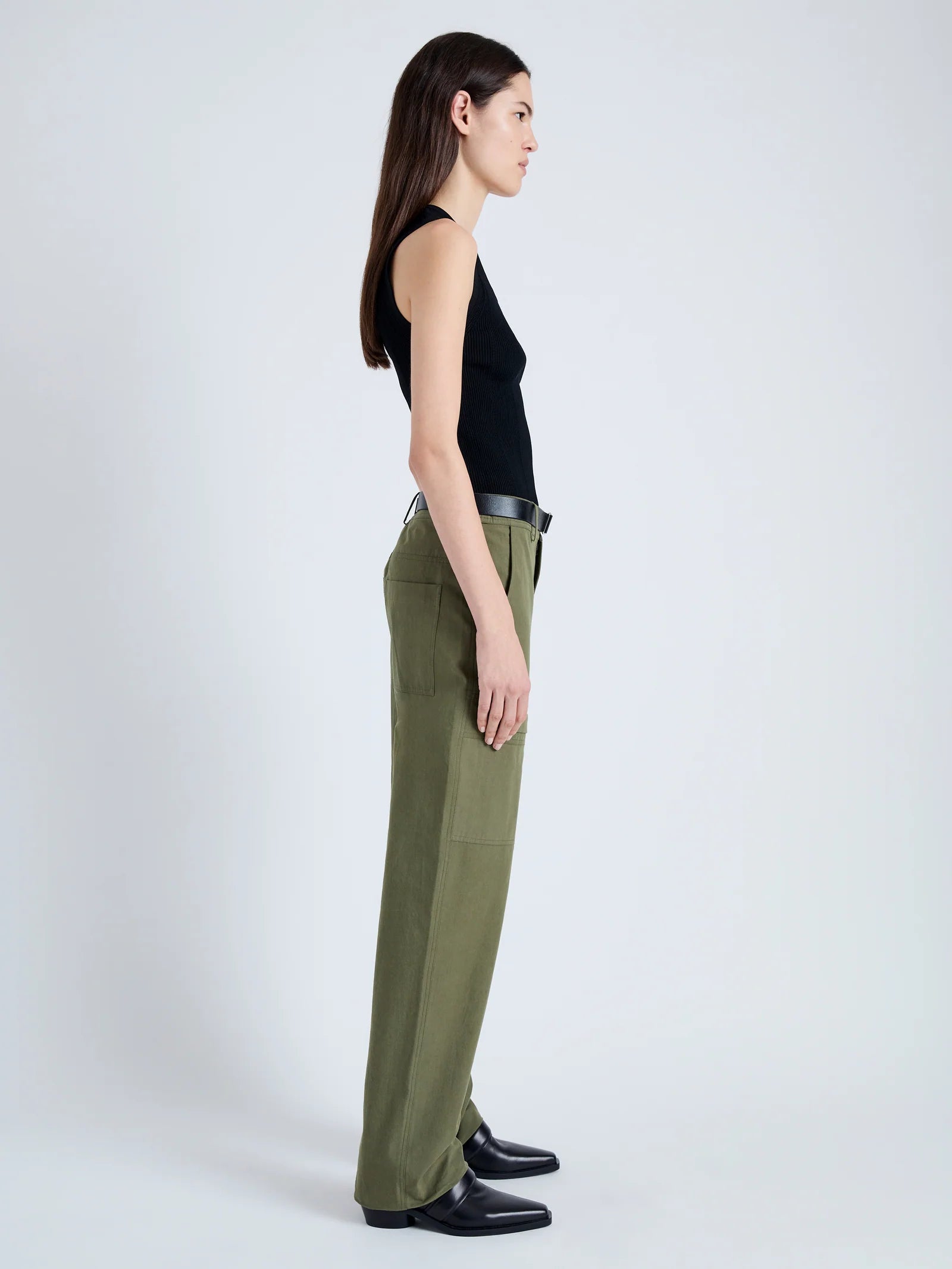 Sydnor Pants in Rumpled Cotton