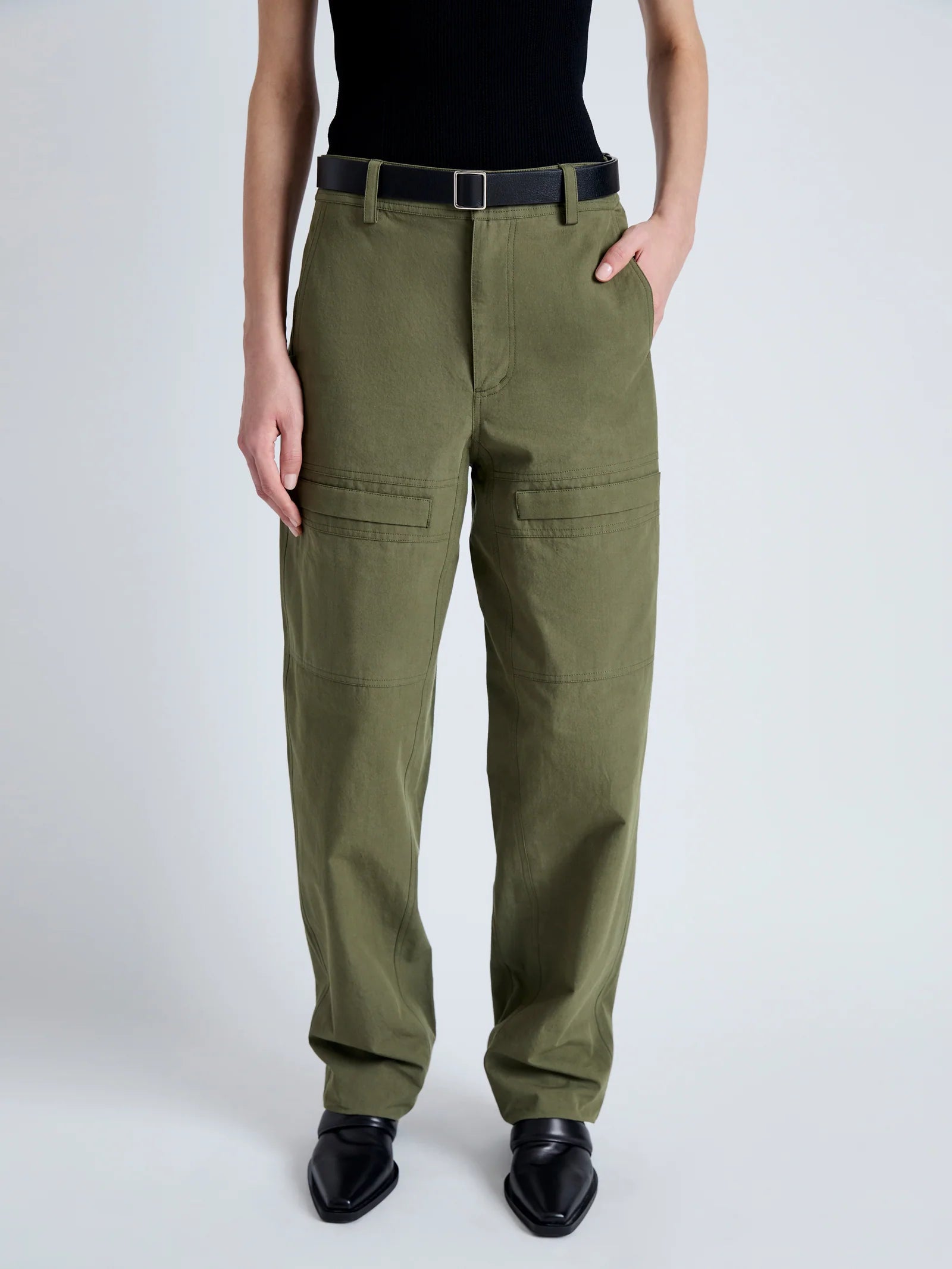 Sydnor Pants in Rumpled Cotton