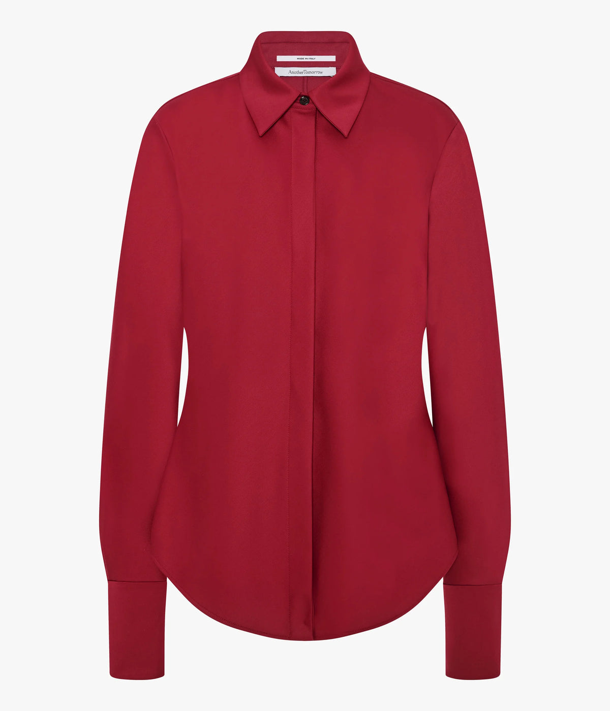 Wool Bias Shirt