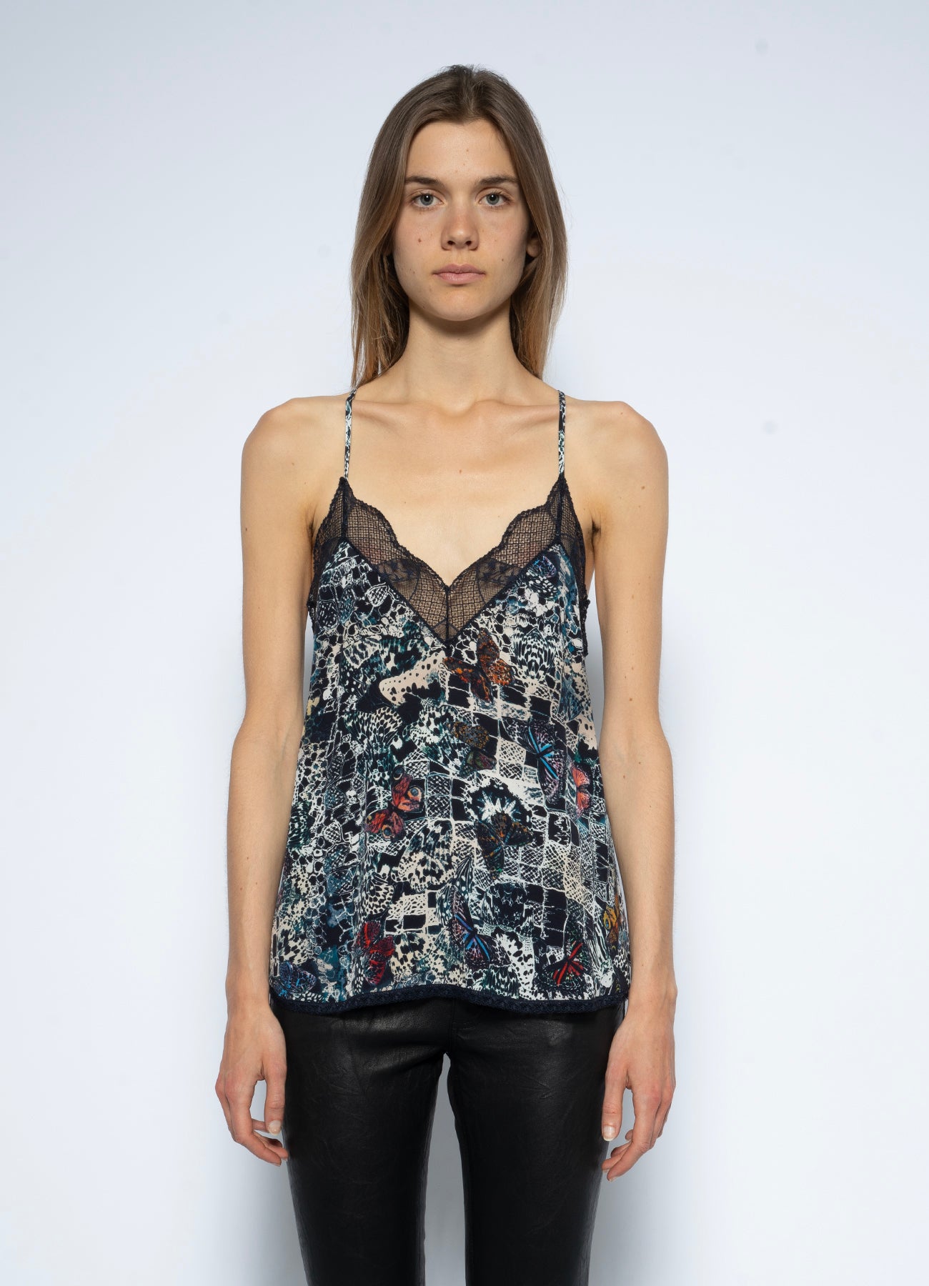 Christy Soft Butterflies Top