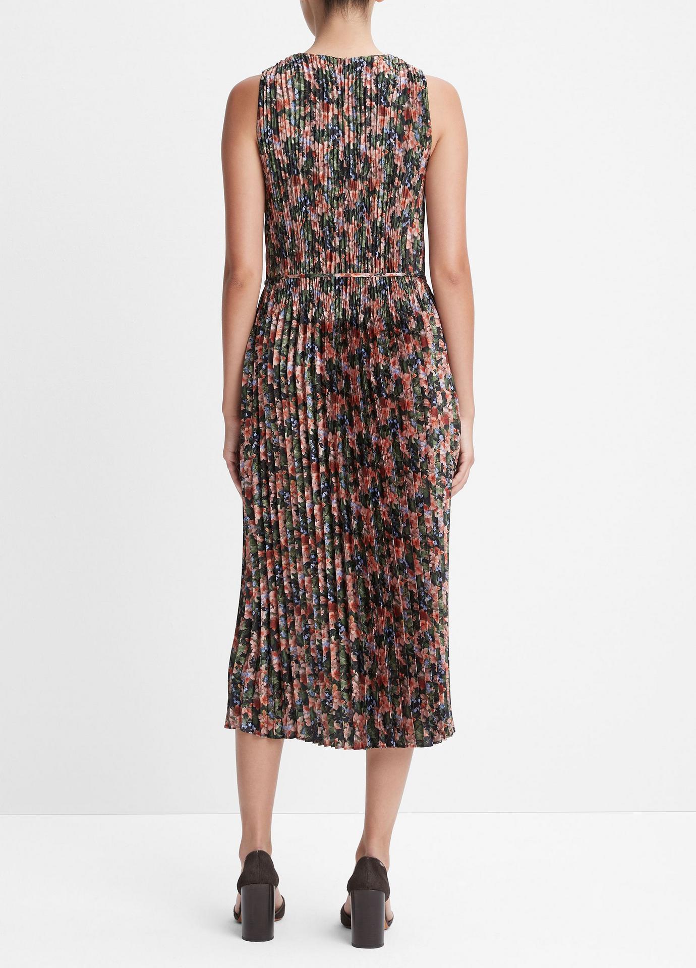 Wild Primrose Pintuck-Pleated Dress
